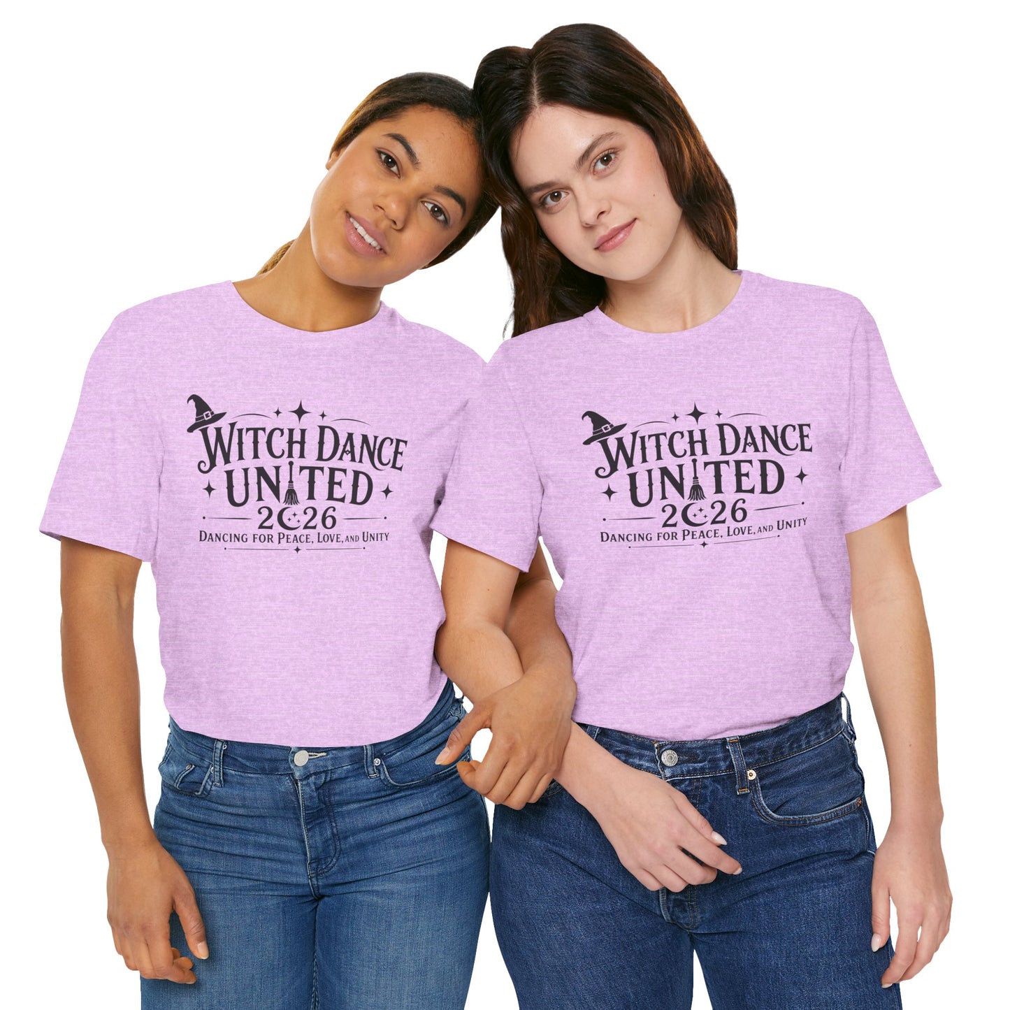 Witch Dance United 2026 Tee – Dancing for Peace, Love & Unity