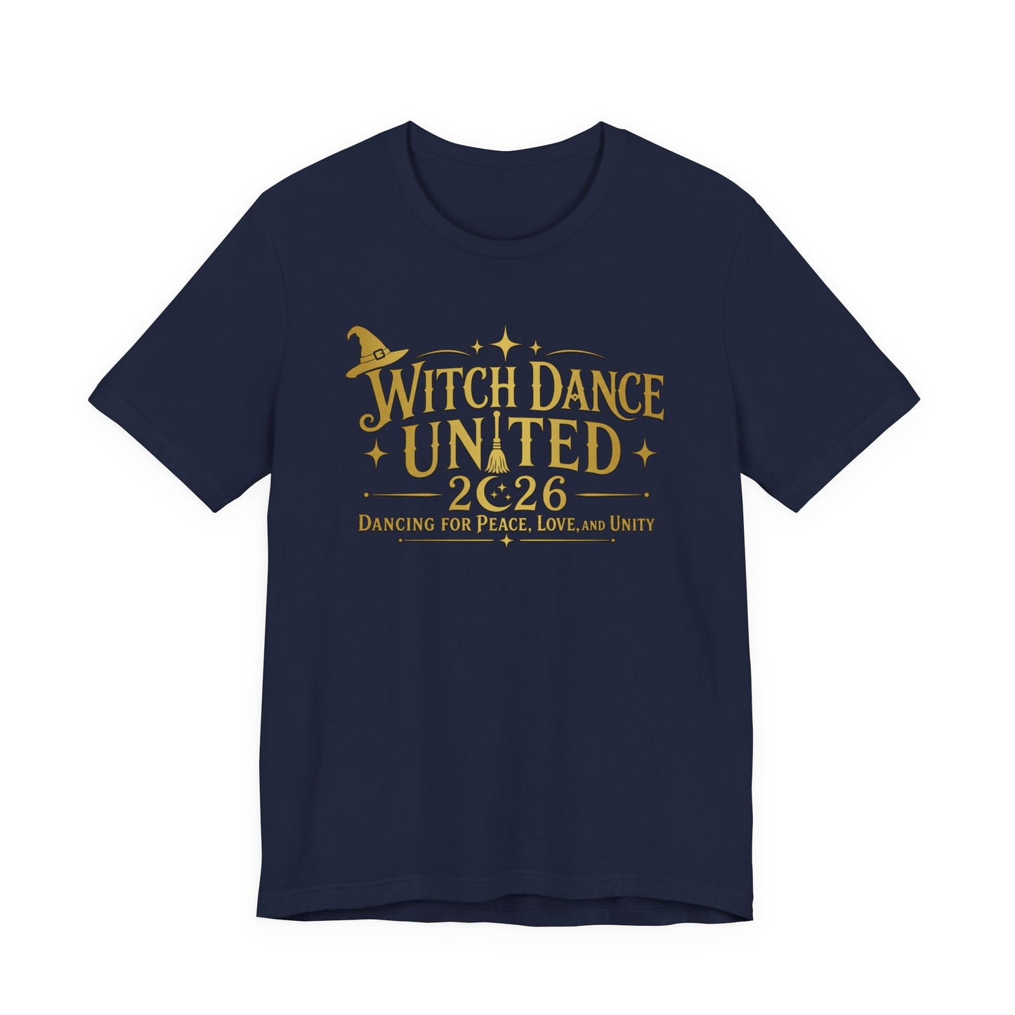 New Purple Passion Witch Dance United Tee  - Gold Lettering