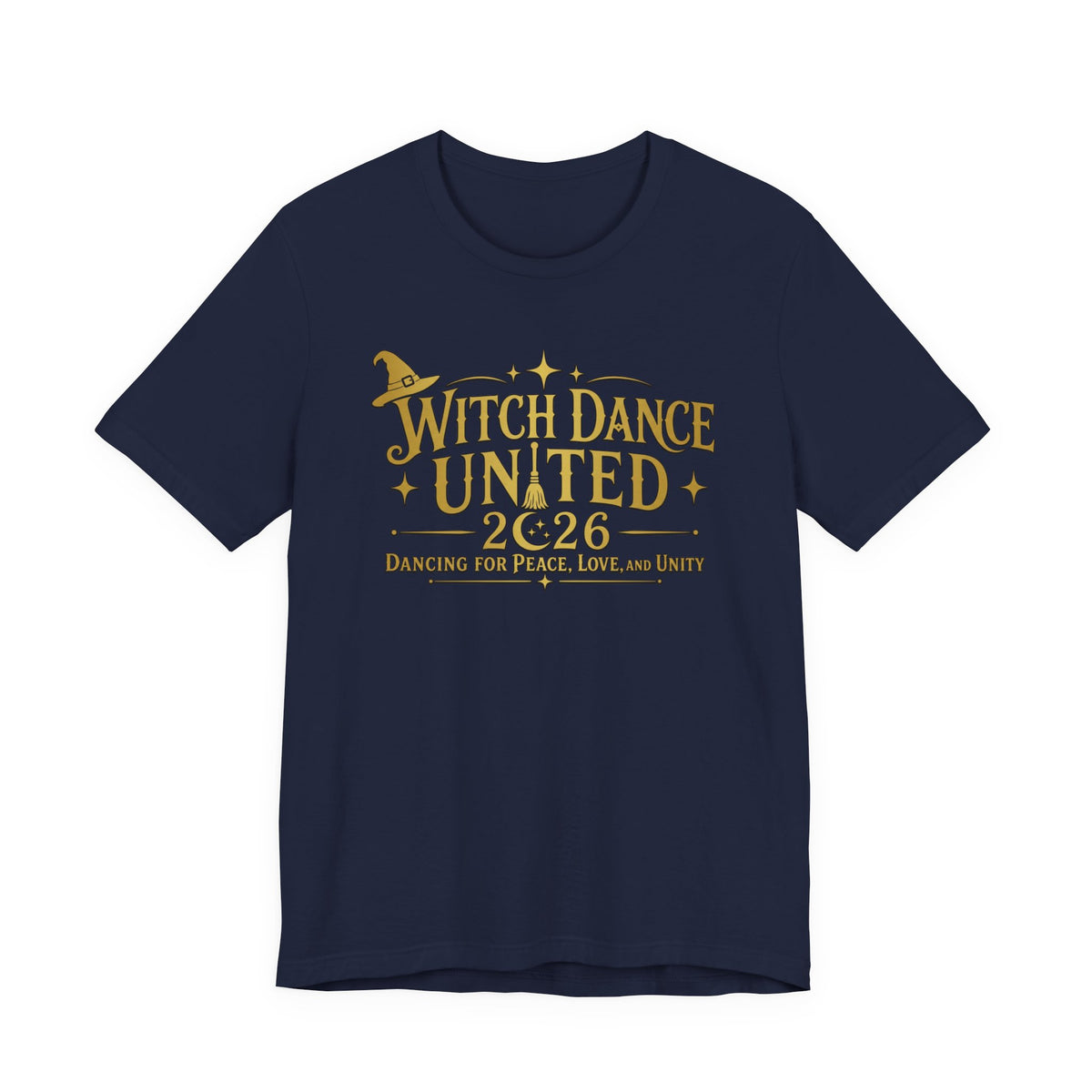 New Purple Passion Witch Dance United Tee  - Gold Lettering