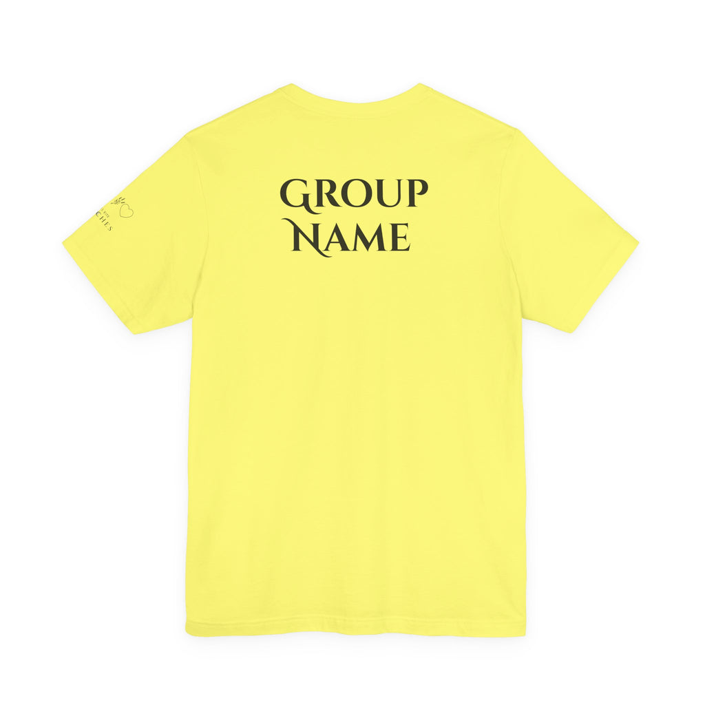 There’s a Dancing Witch in All of Us — Personalized Three Witches Dance Tee (lighter colors)