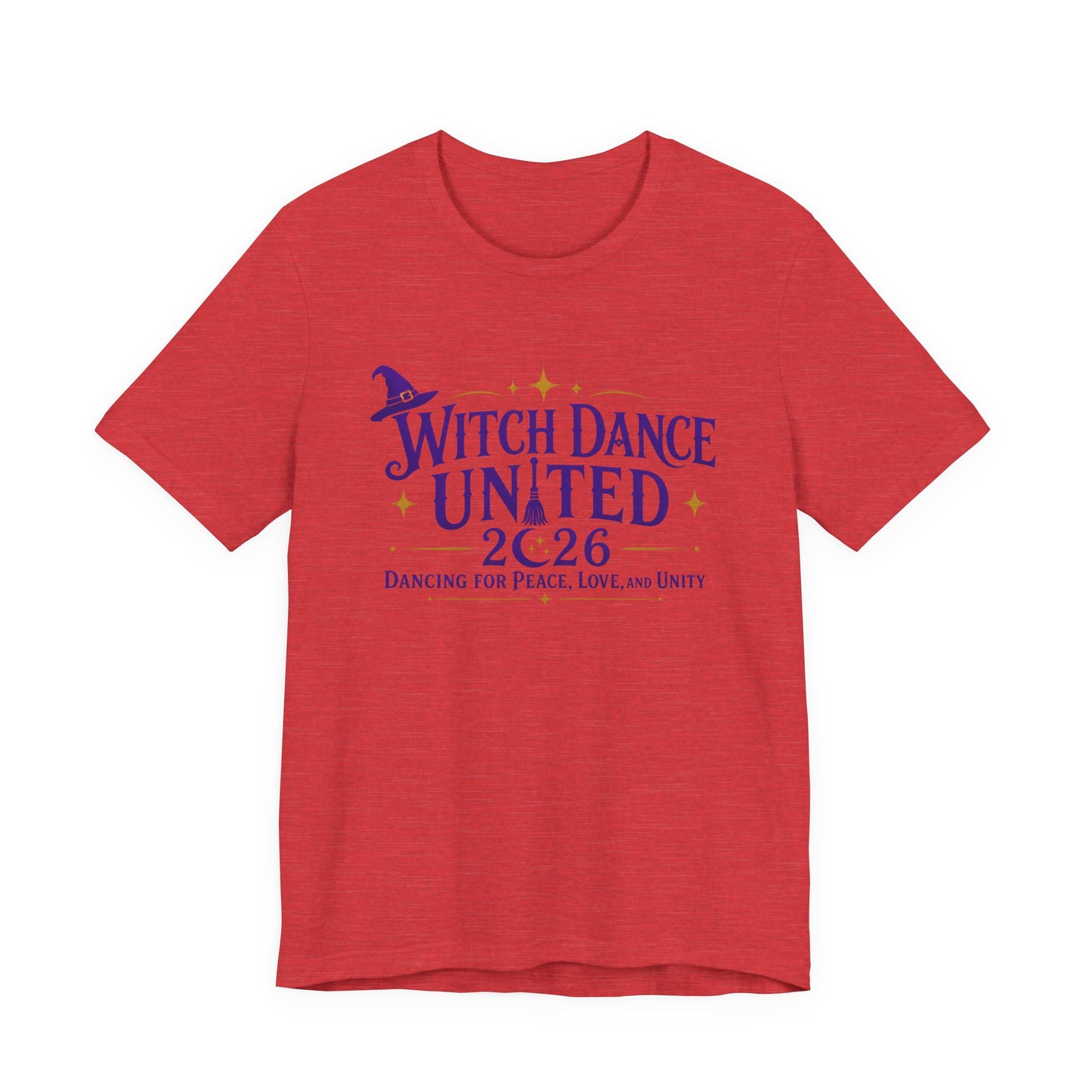 New & Updated Witch Dance United 2026 T-Shirt — Dancing for Peace, Love & Unity Tee