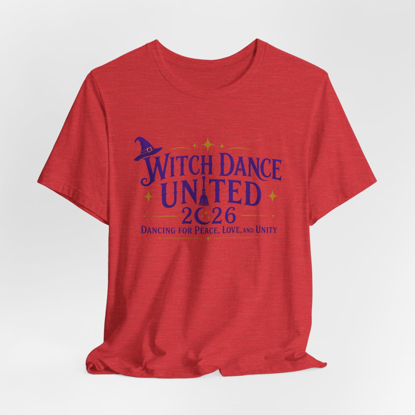 New & Updated Witch Dance United 2026 T-Shirt — Dancing for Peace, Love & Unity Tee