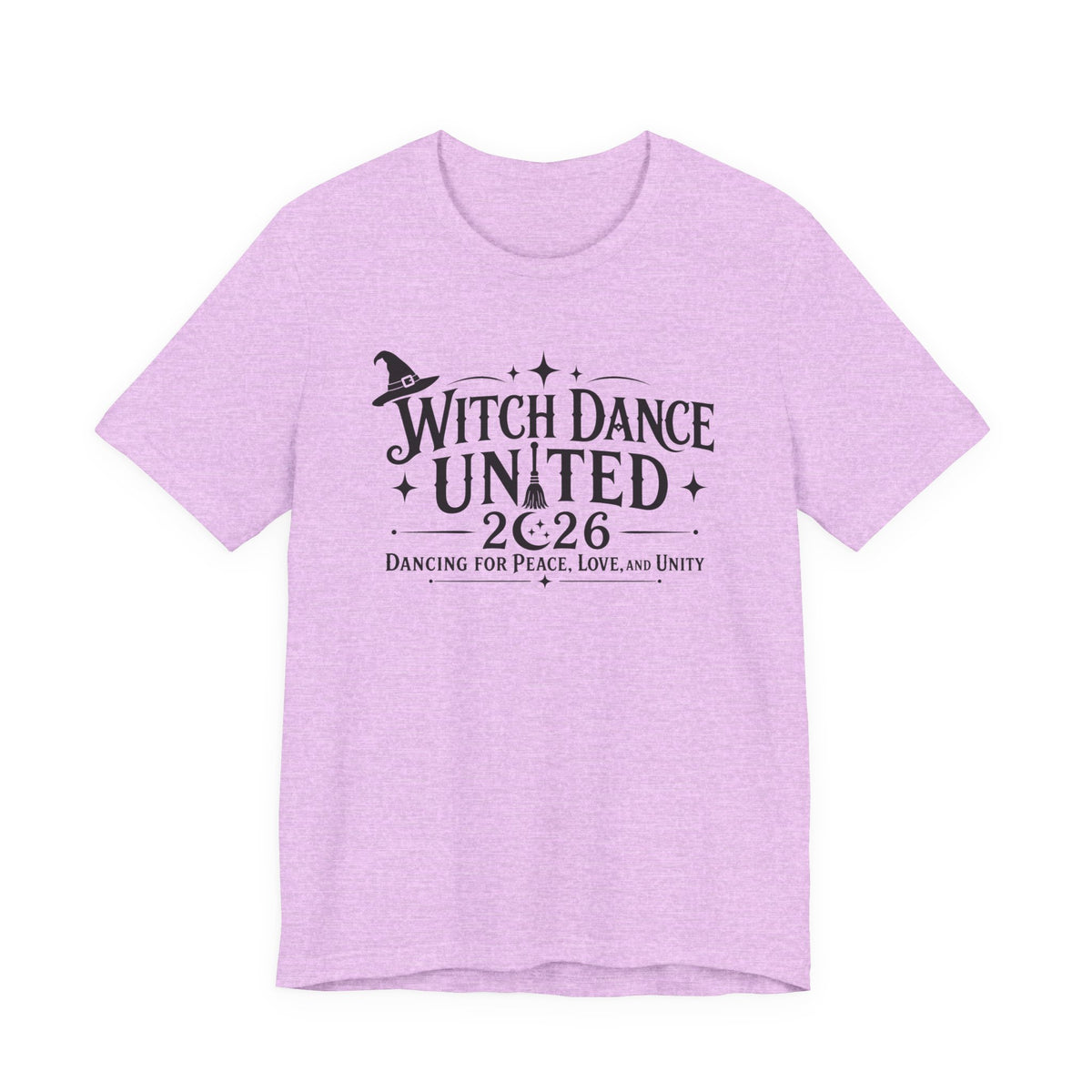 Witch Dance United 2026 Tee – Dancing for Peace, Love & Unity