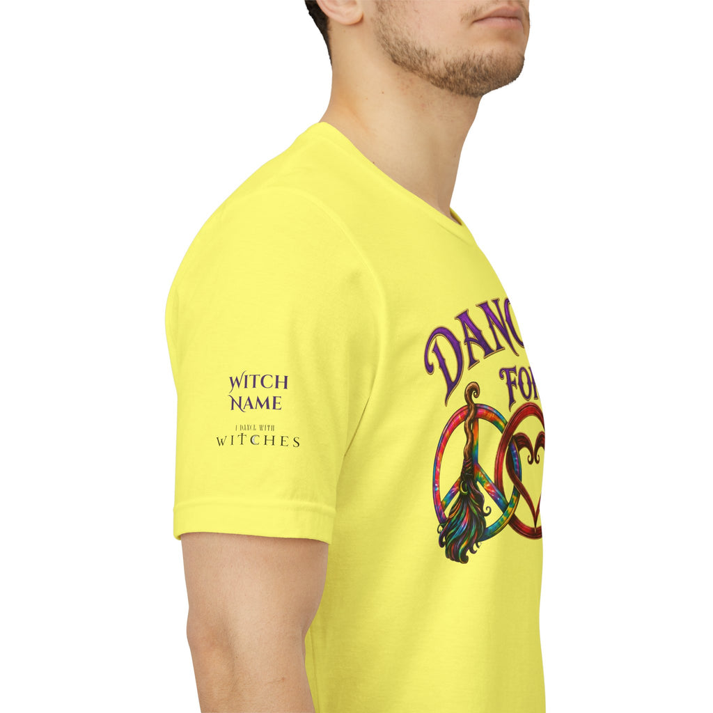Dancing for Peace, Love & Unity — Personalized Witch Dance Shirt