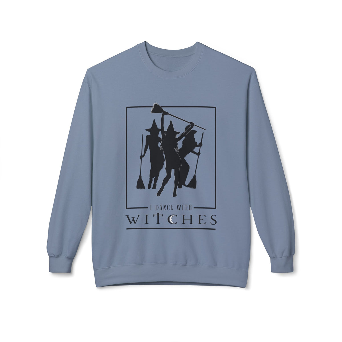 I Dance With Witches Fleece Crewneck Sweatshirt
