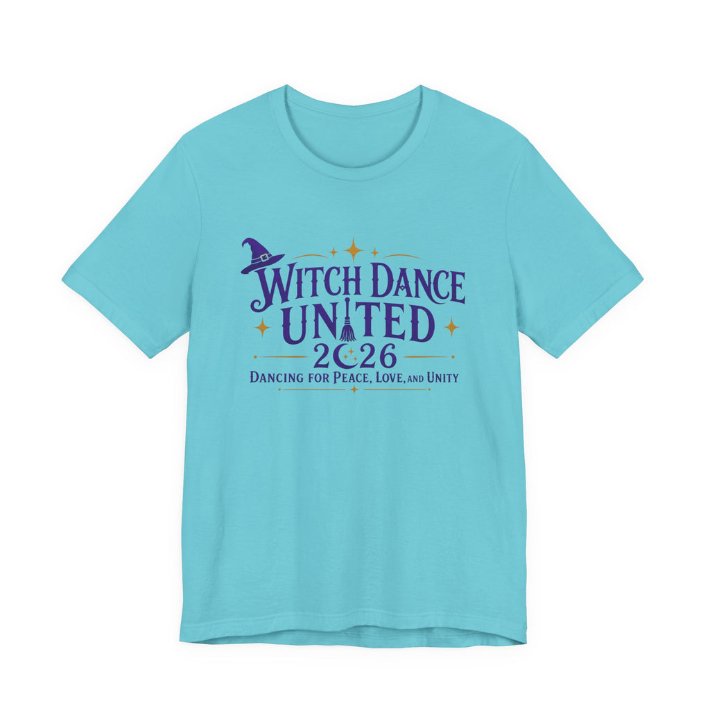 New & Updated Witch Dance United 2026 T-Shirt — Dancing for Peace, Love & Unity Tee