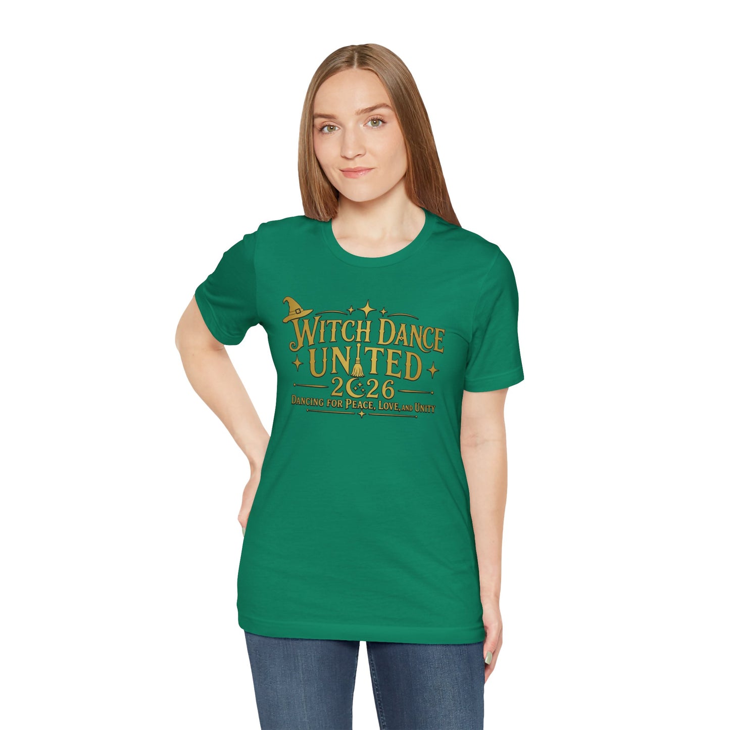 New Purple Passion Witch Dance United Tee  - Gold Lettering