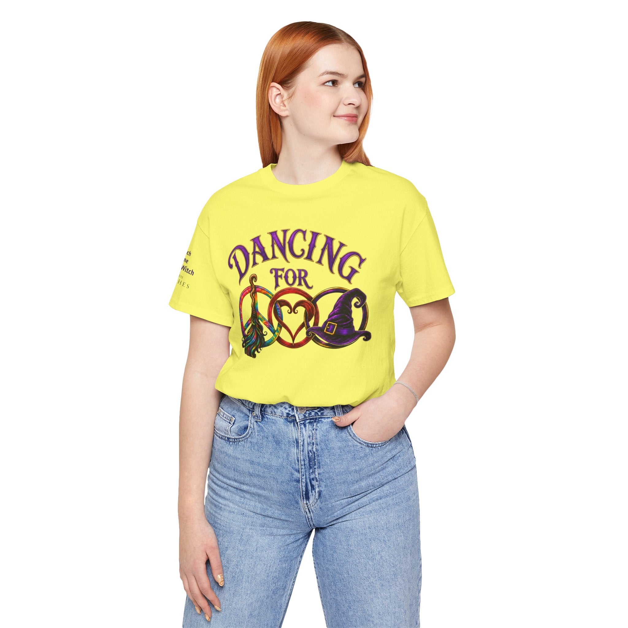 Dancing for Peace, Love & Unity — Custom Witch Dance Group Shirt