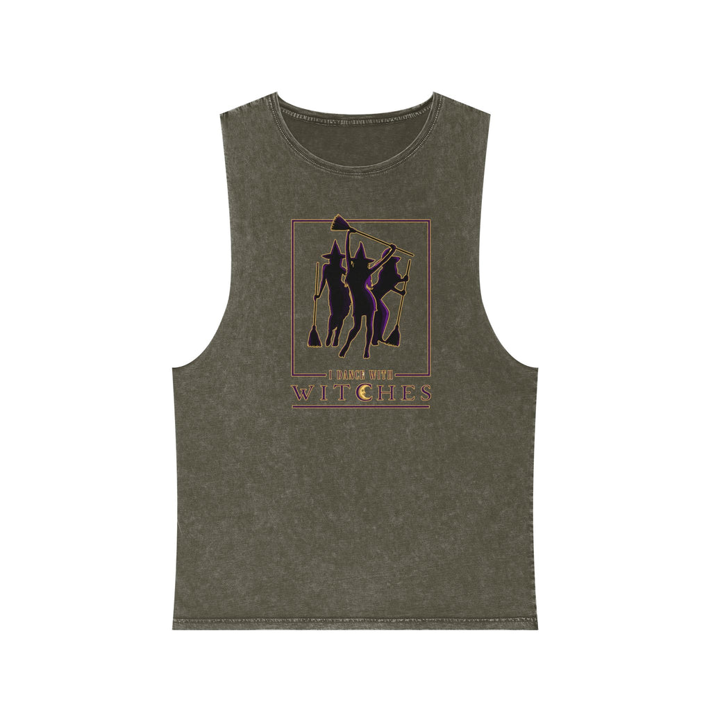 I Dance With Witches – Stonewash Tank
