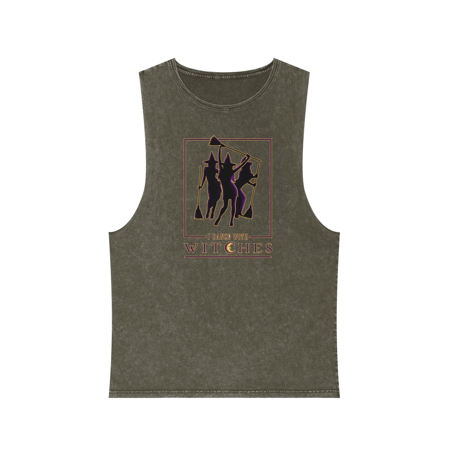 I Dance With Witches – Stonewash Tank
