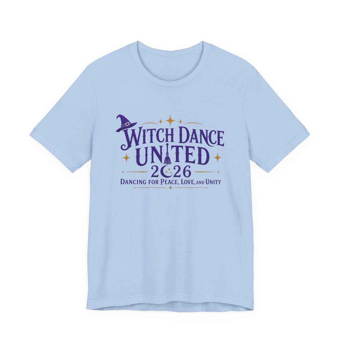 New & Updated Witch Dance United 2026 T-Shirt — Dancing for Peace, Love & Unity Tee