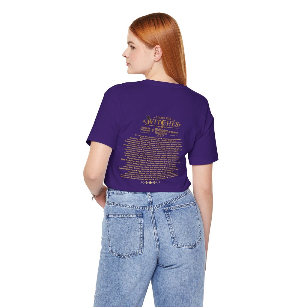 New Purple Passion Witch Dance United Tee  - Gold Lettering