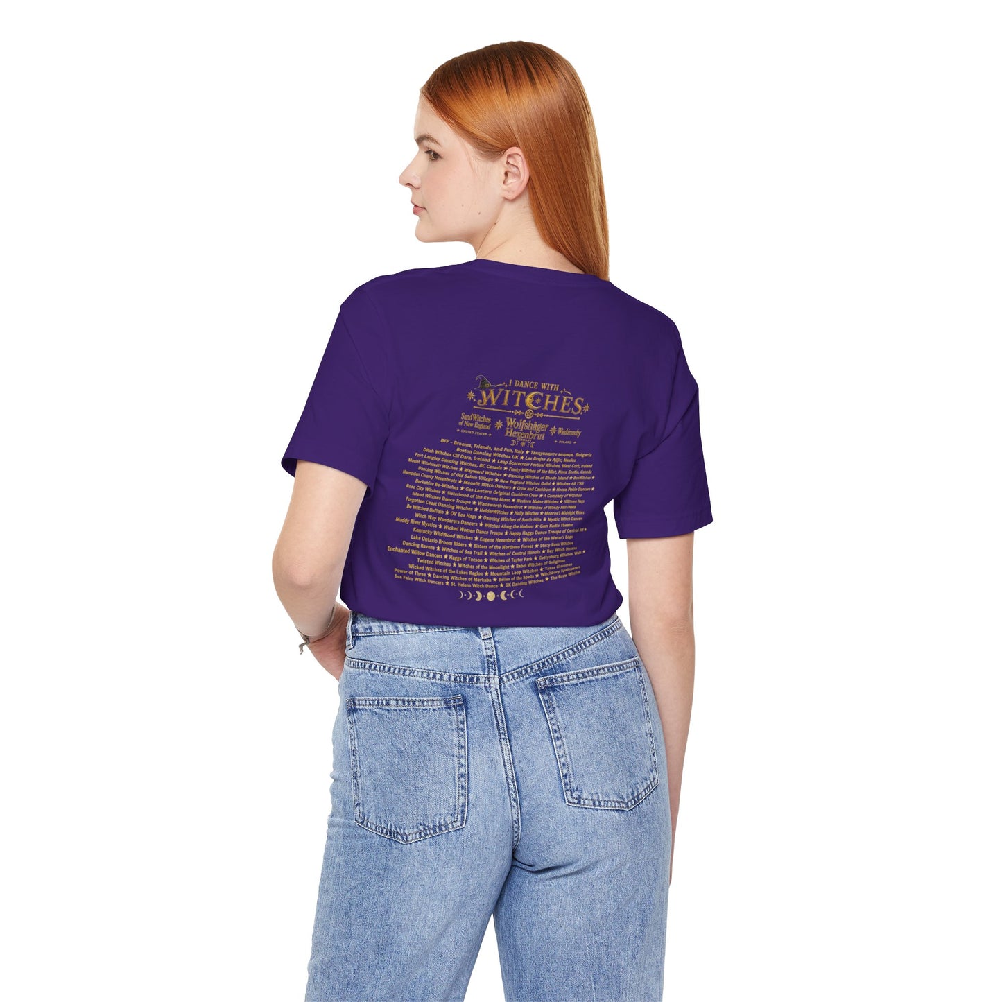 New Purple Passion Witch Dance United Tee  - Gold Lettering