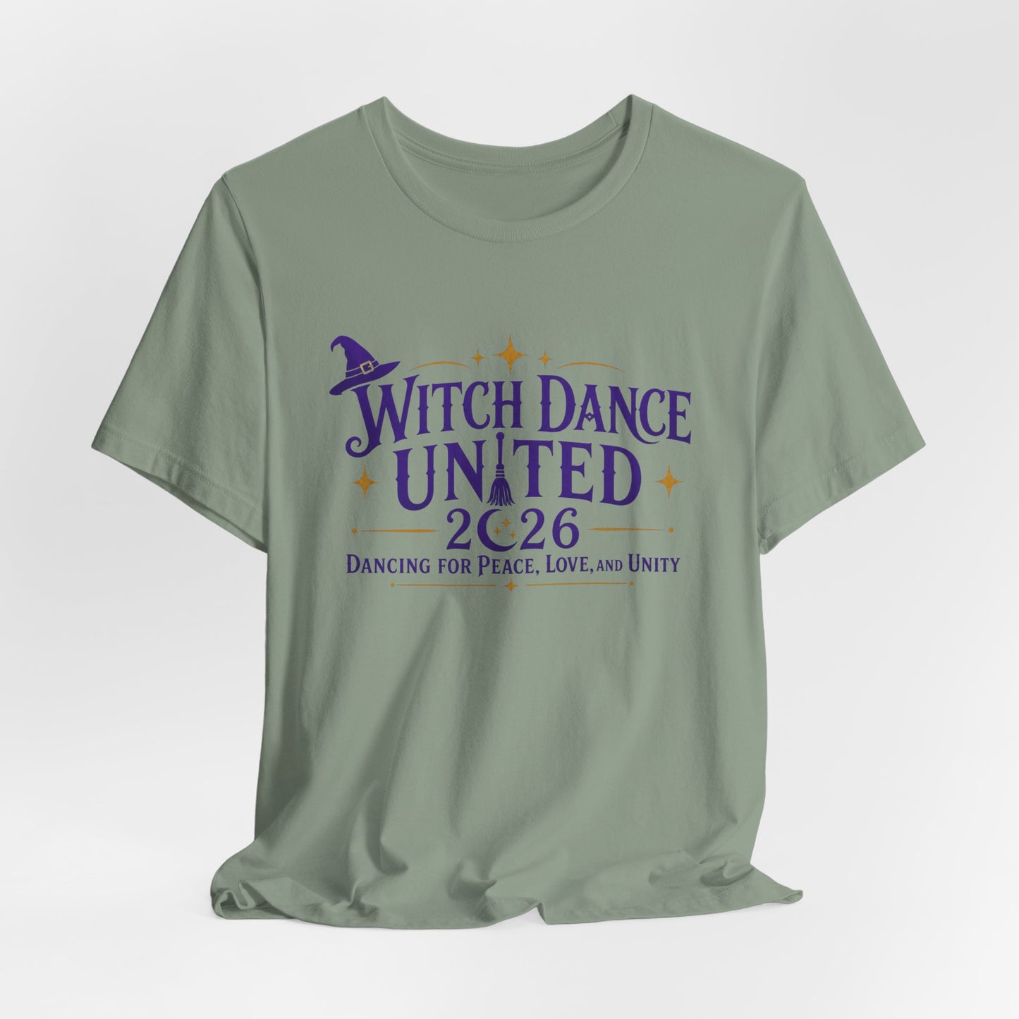 New & Updated Witch Dance United 2026 T-Shirt — Dancing for Peace, Love & Unity Tee