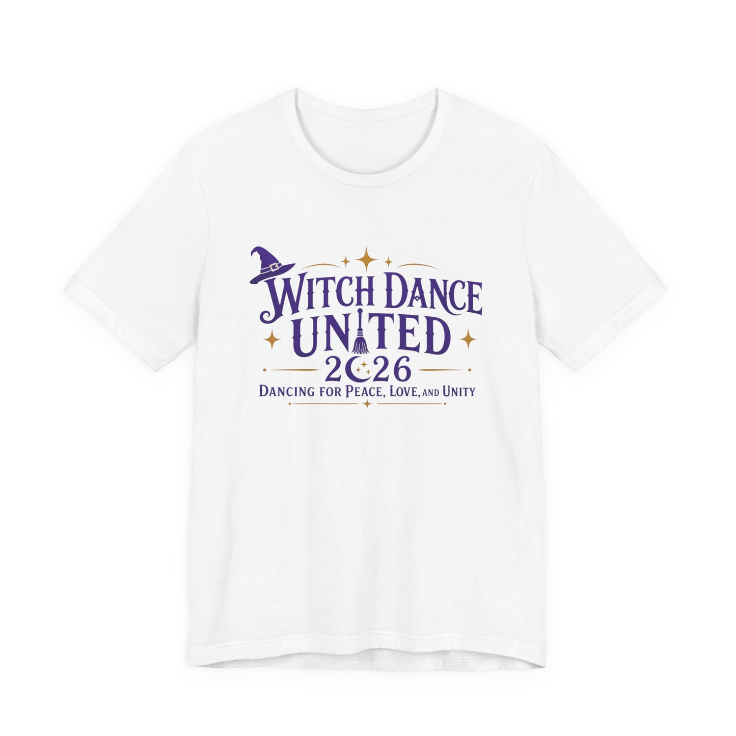 New & Updated Witch Dance United 2026 T-Shirt — Dancing for Peace, Love & Unity Tee