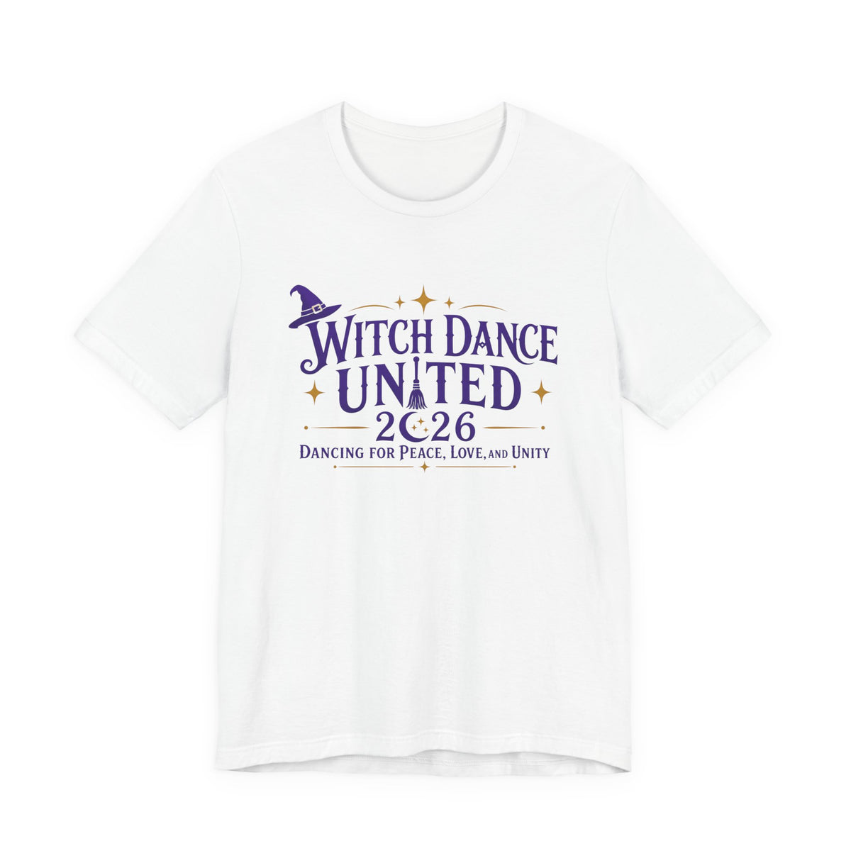 New & Updated Witch Dance United 2026 T-Shirt — Dancing for Peace, Love & Unity Tee