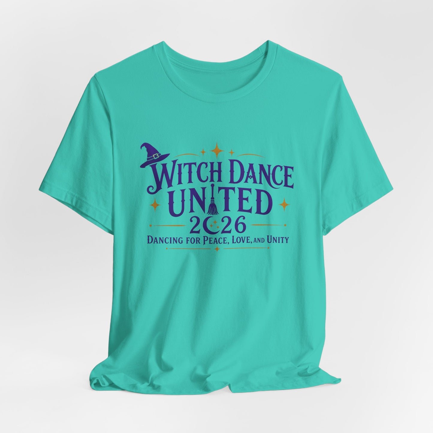 New & Updated Witch Dance United 2026 T-Shirt — Dancing for Peace, Love & Unity Tee