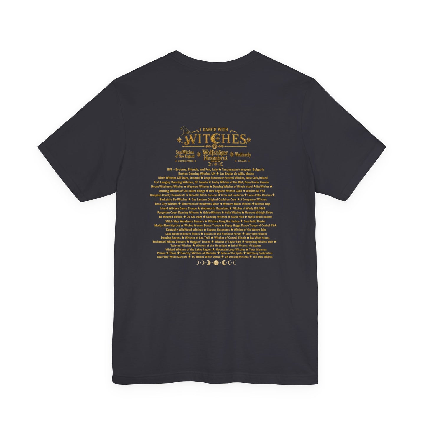 New Purple Passion Witch Dance United Tee  - Gold Lettering