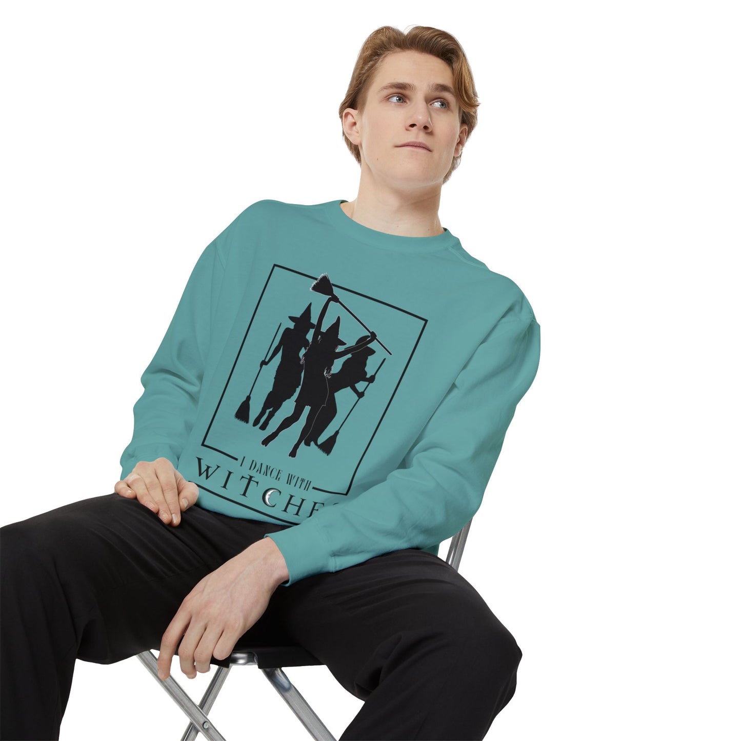 IDWW Unisex Garment-Dyed Sweatshirt