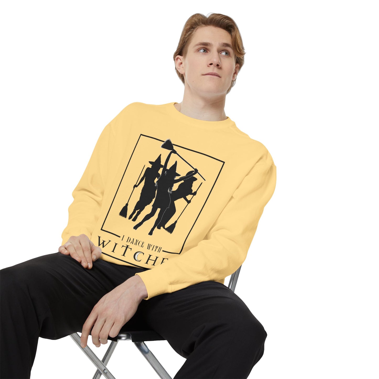 IDWW Unisex Garment-Dyed Sweatshirt