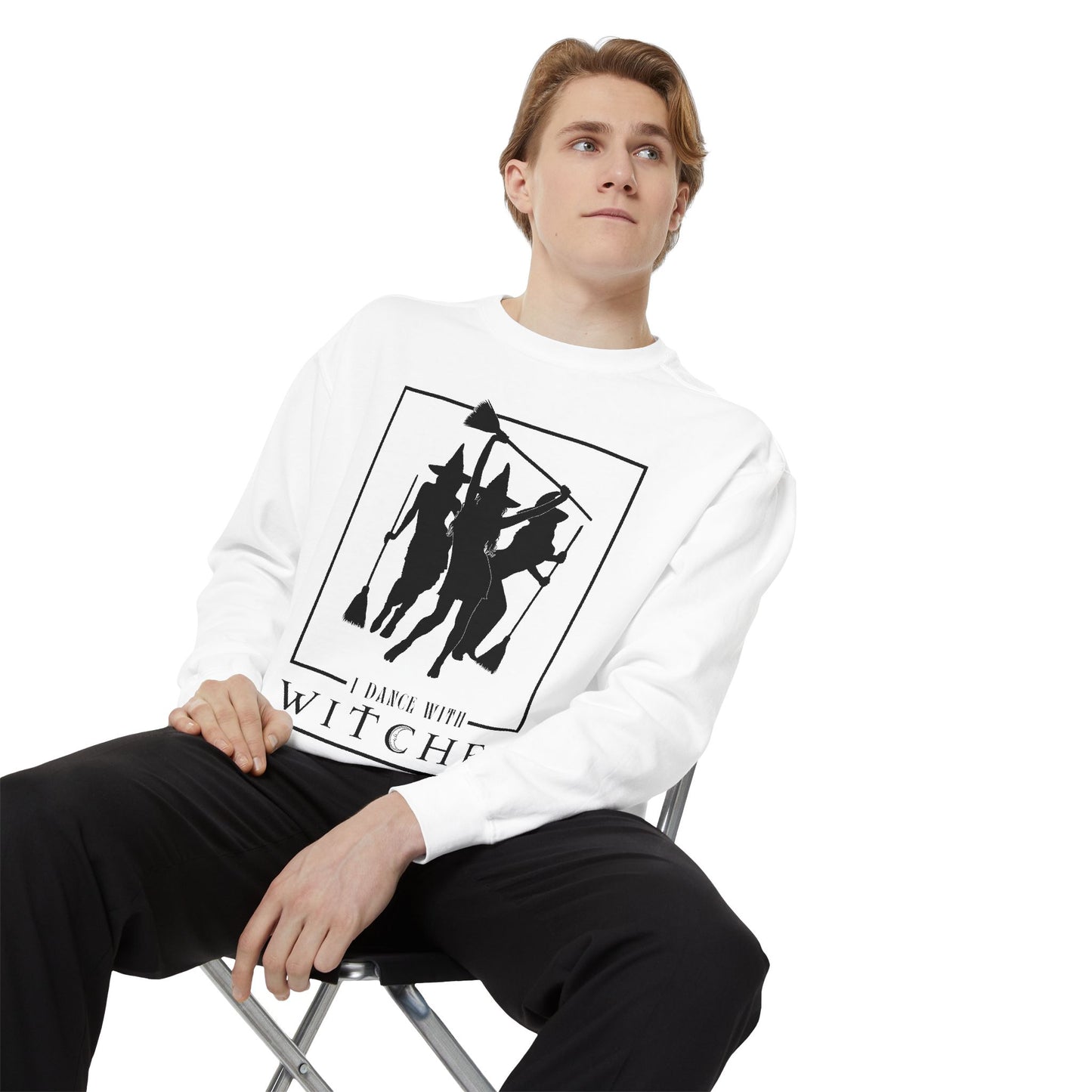 IDWW Unisex Garment-Dyed Sweatshirt