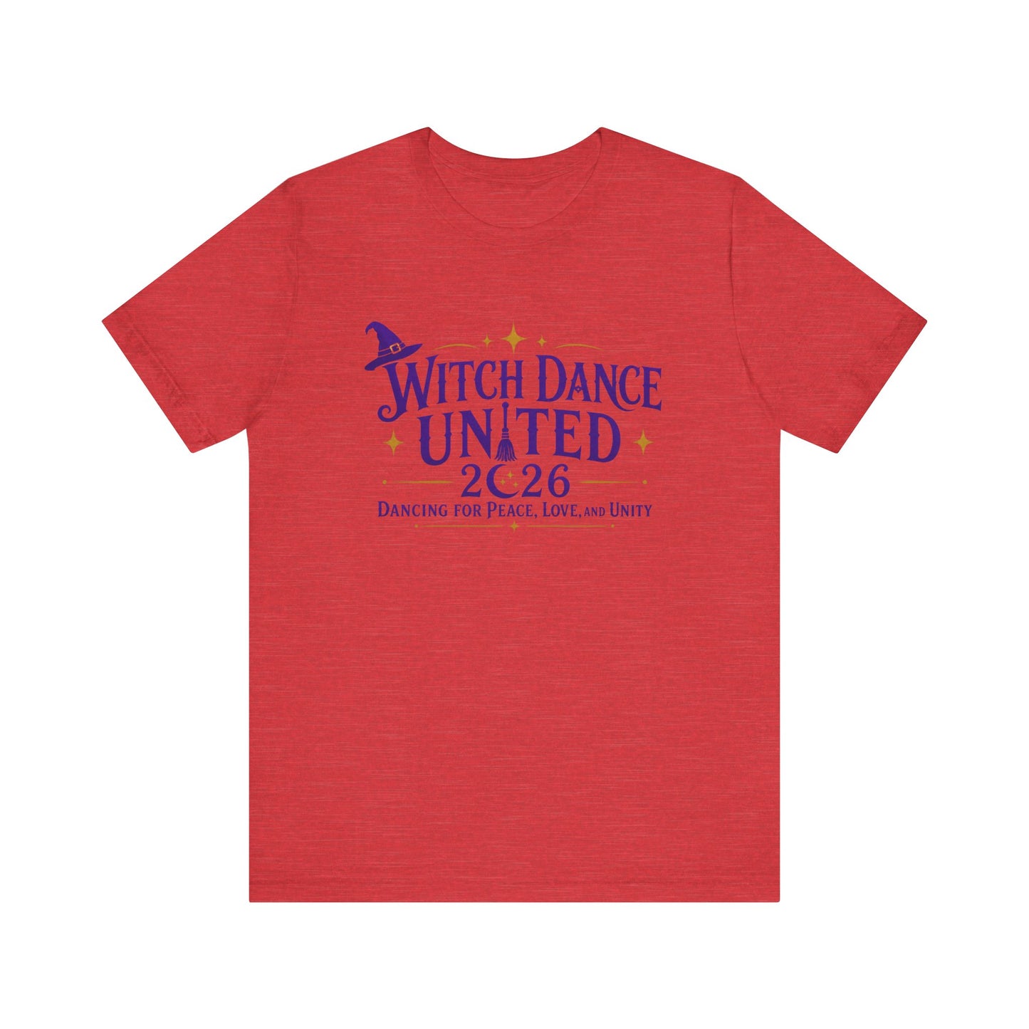 New & Updated Witch Dance United 2026 T-Shirt — Dancing for Peace, Love & Unity Tee
