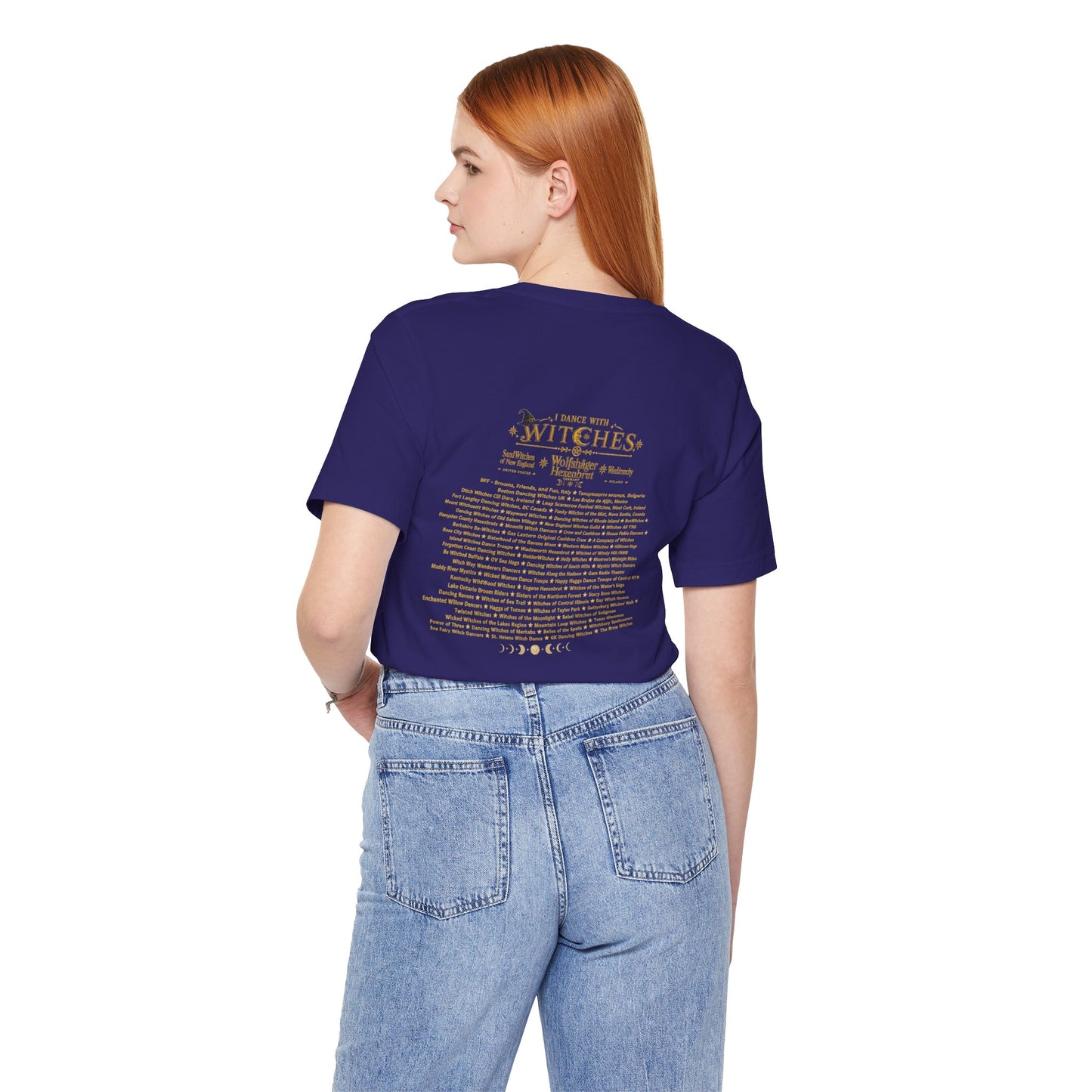 New Purple Passion Witch Dance United Tee  - Gold Lettering