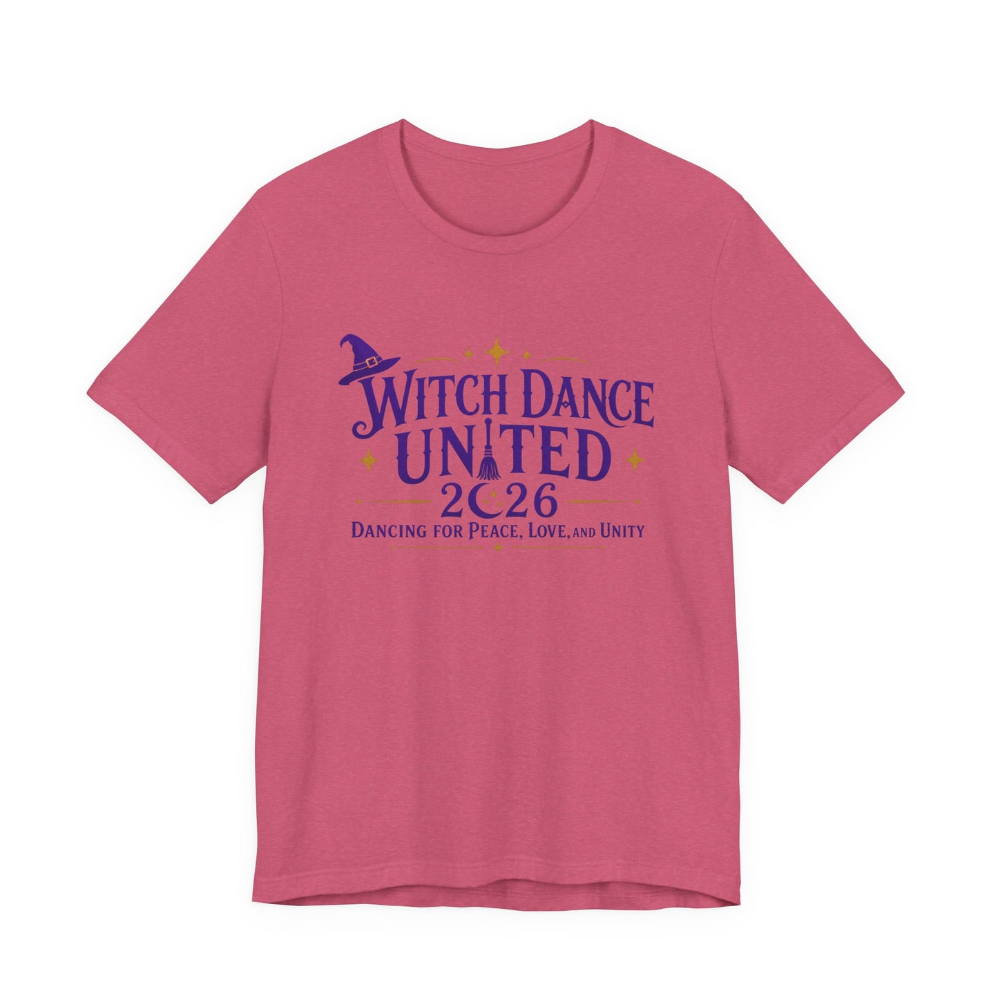 New & Updated Witch Dance United 2026 T-Shirt — Dancing for Peace, Love & Unity Tee
