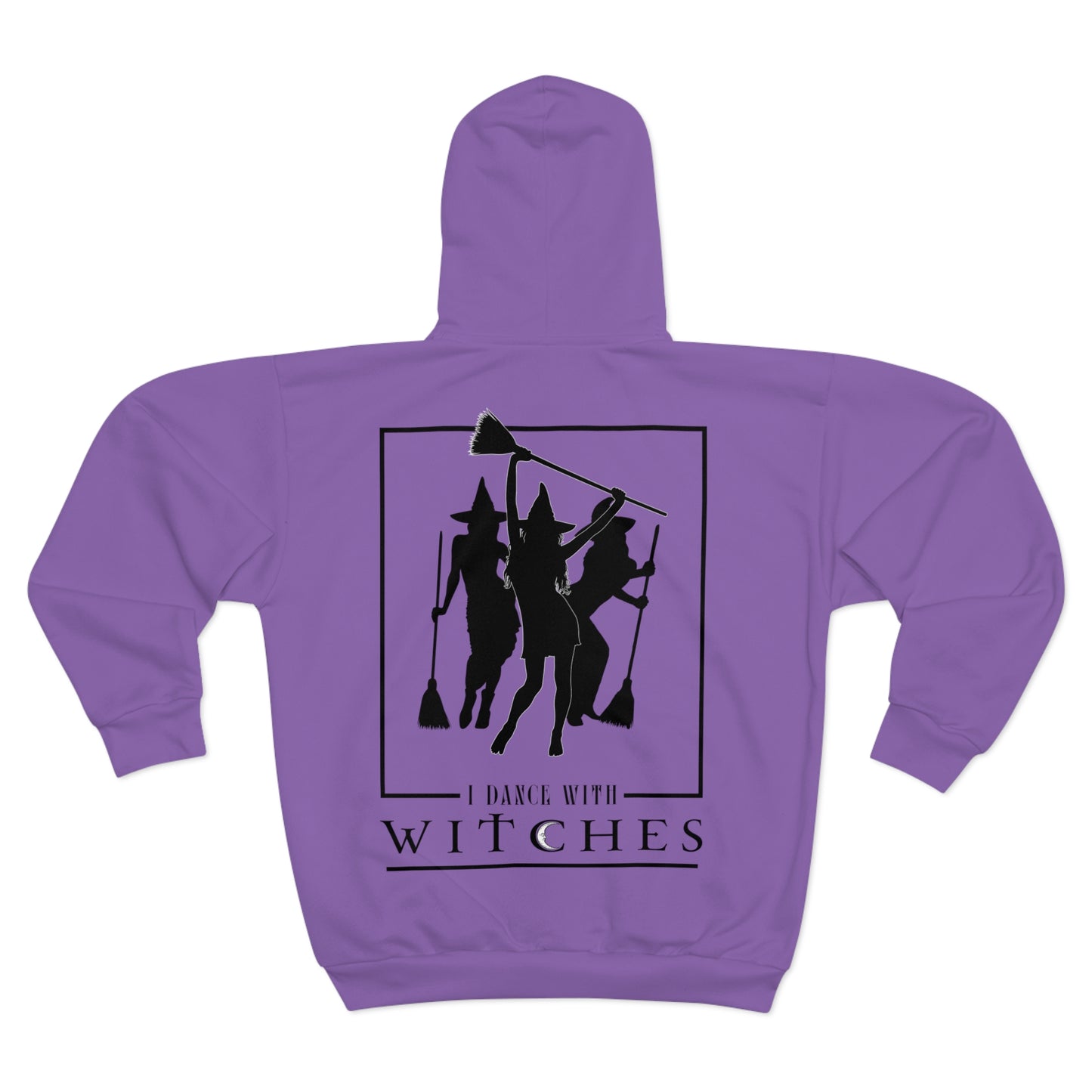 I Dance with Witches Unisex Zip Hoodie