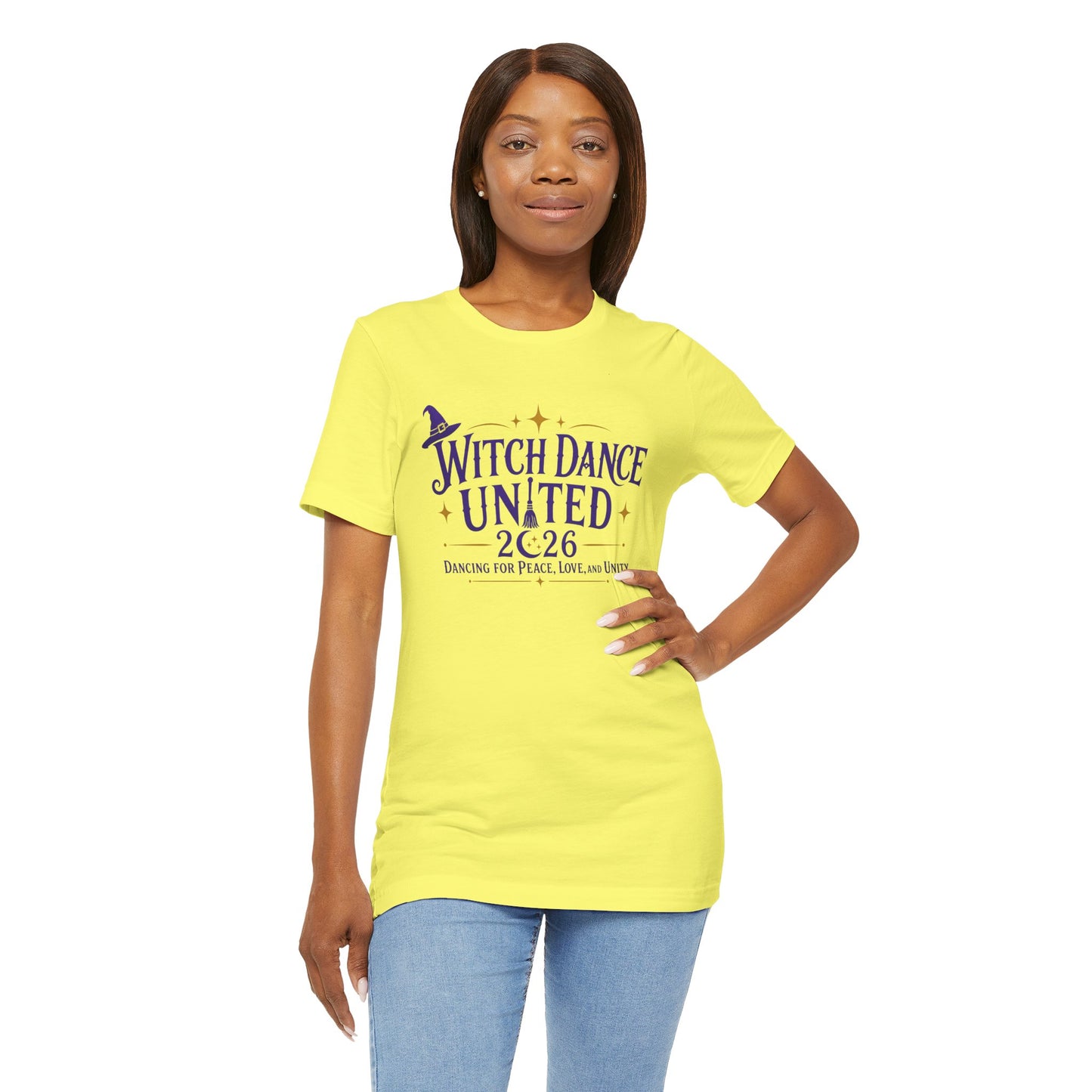 New & Updated Witch Dance United 2026 T-Shirt — Dancing for Peace, Love & Unity Tee