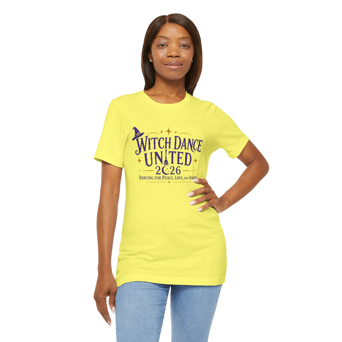 New & Updated Witch Dance United 2026 T-Shirt — Dancing for Peace, Love & Unity Tee