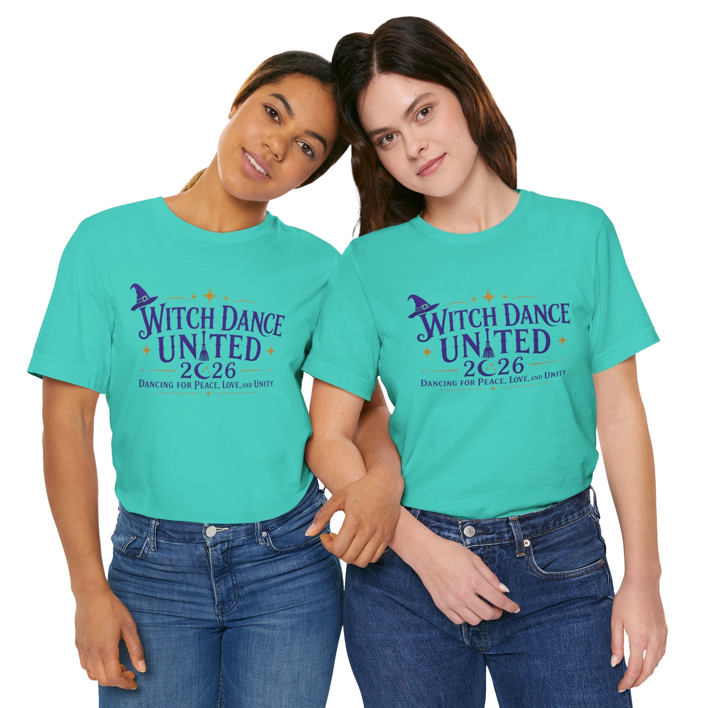 New & Updated Witch Dance United 2026 T-Shirt — Dancing for Peace, Love & Unity Tee