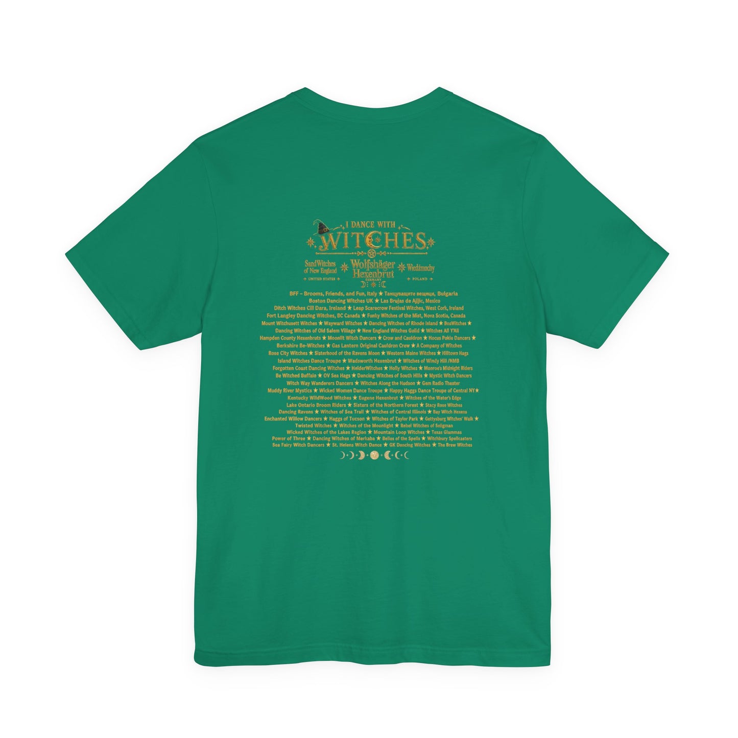 New Purple Passion Witch Dance United Tee  - Gold Lettering