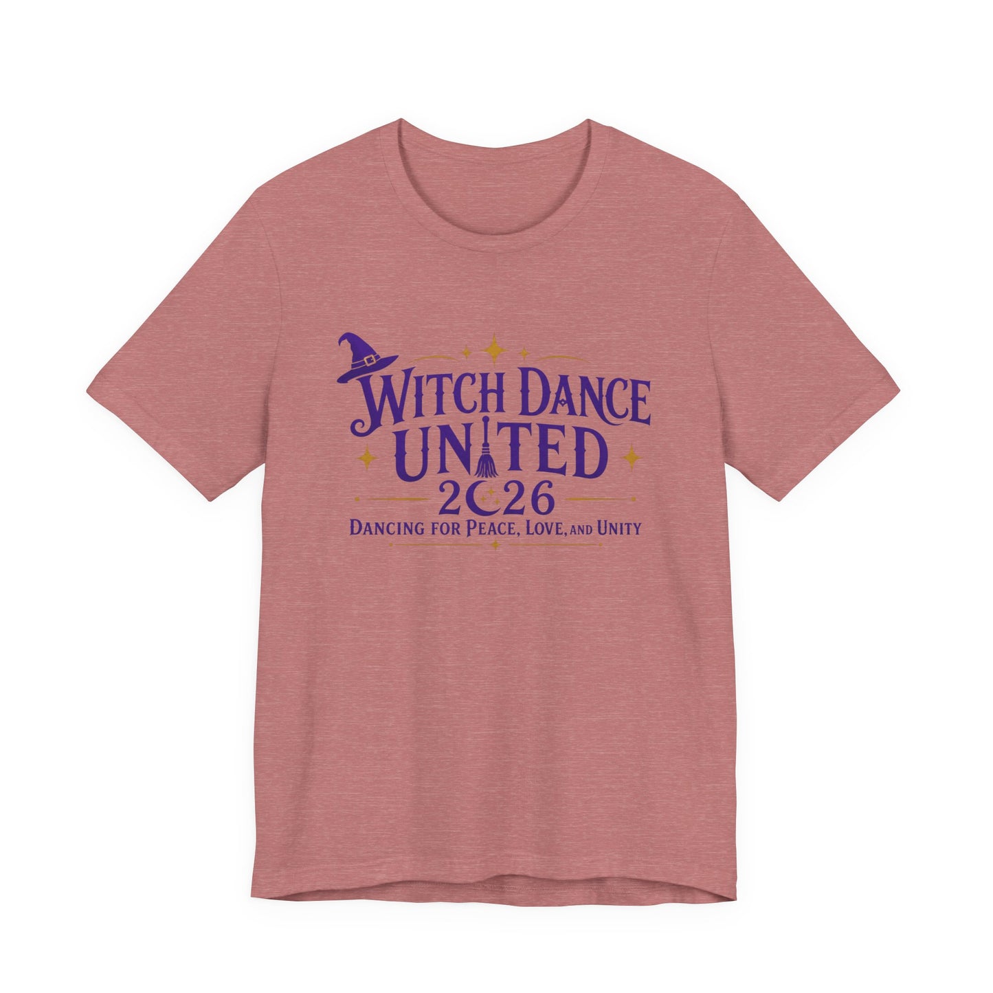 New & Updated Witch Dance United 2026 T-Shirt — Dancing for Peace, Love & Unity Tee