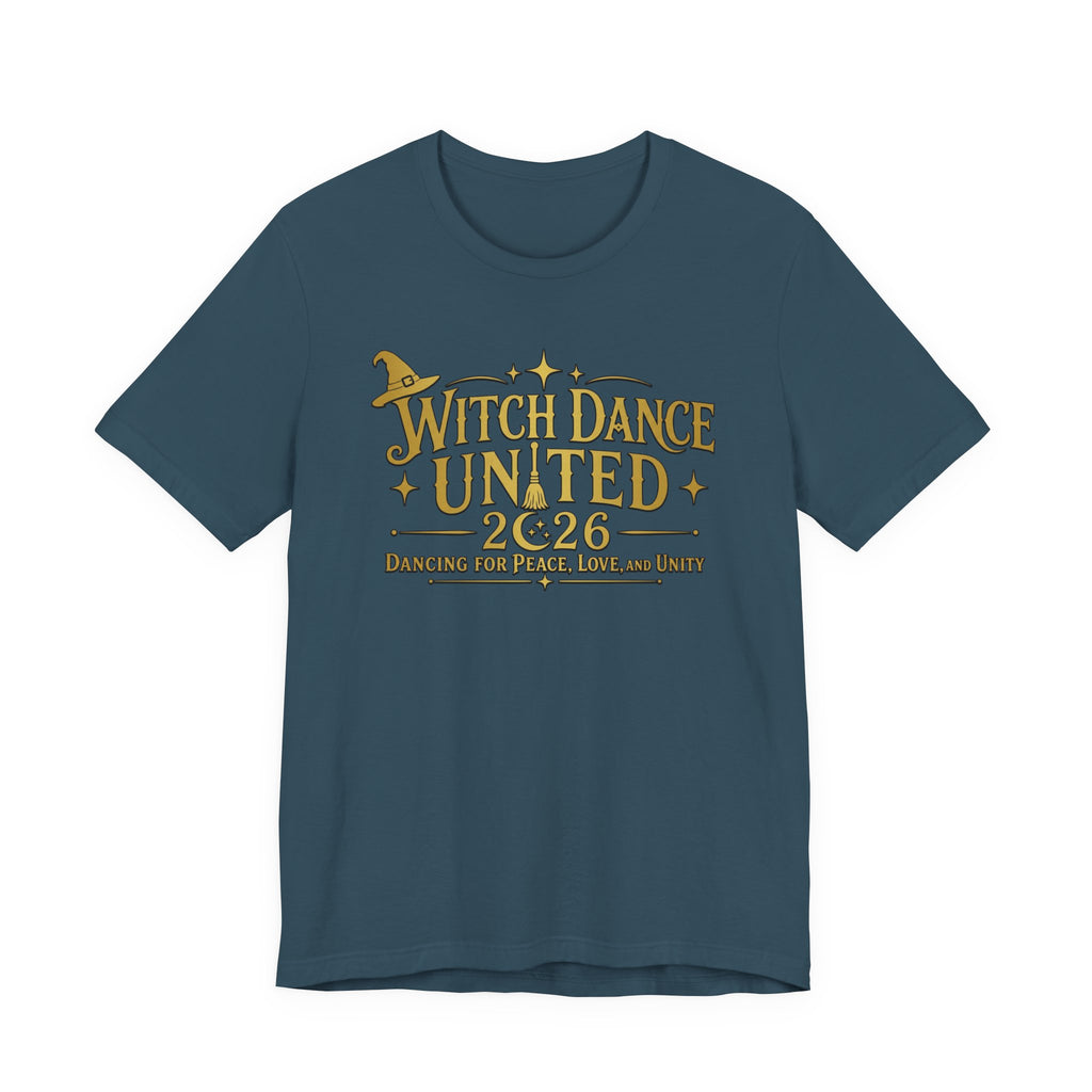 New Purple Passion Witch Dance United Tee  - Gold Lettering