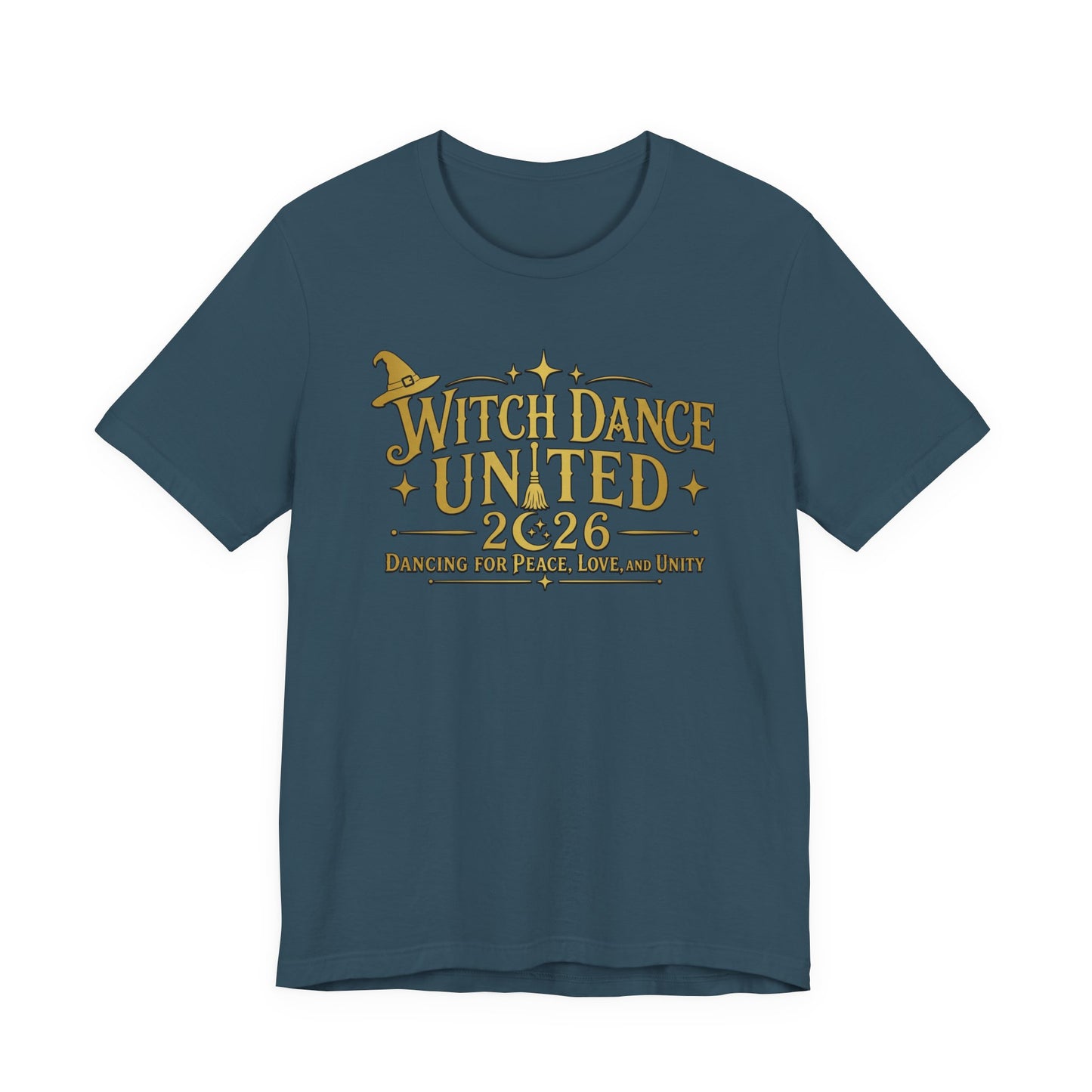 New Purple Passion Witch Dance United Tee  - Gold Lettering