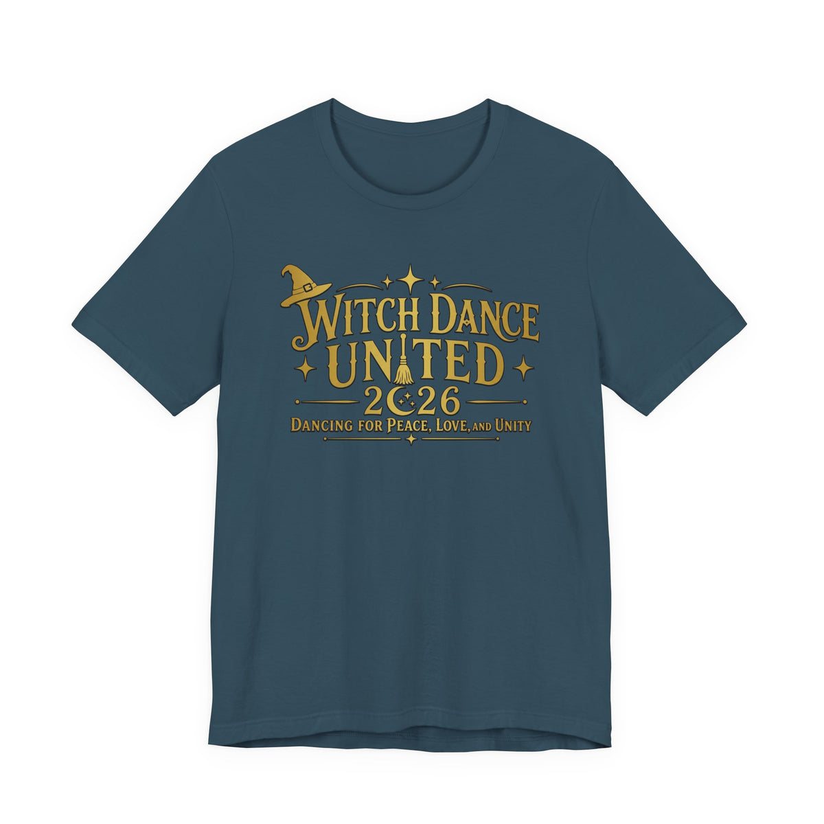 New Purple Passion Witch Dance United Tee  - Gold Lettering