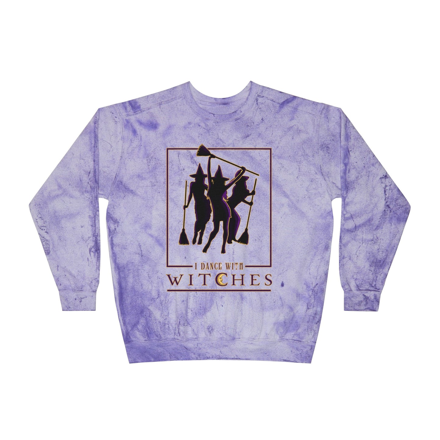 I Dance With Witches – Lavender Mineral Wash Crewneck