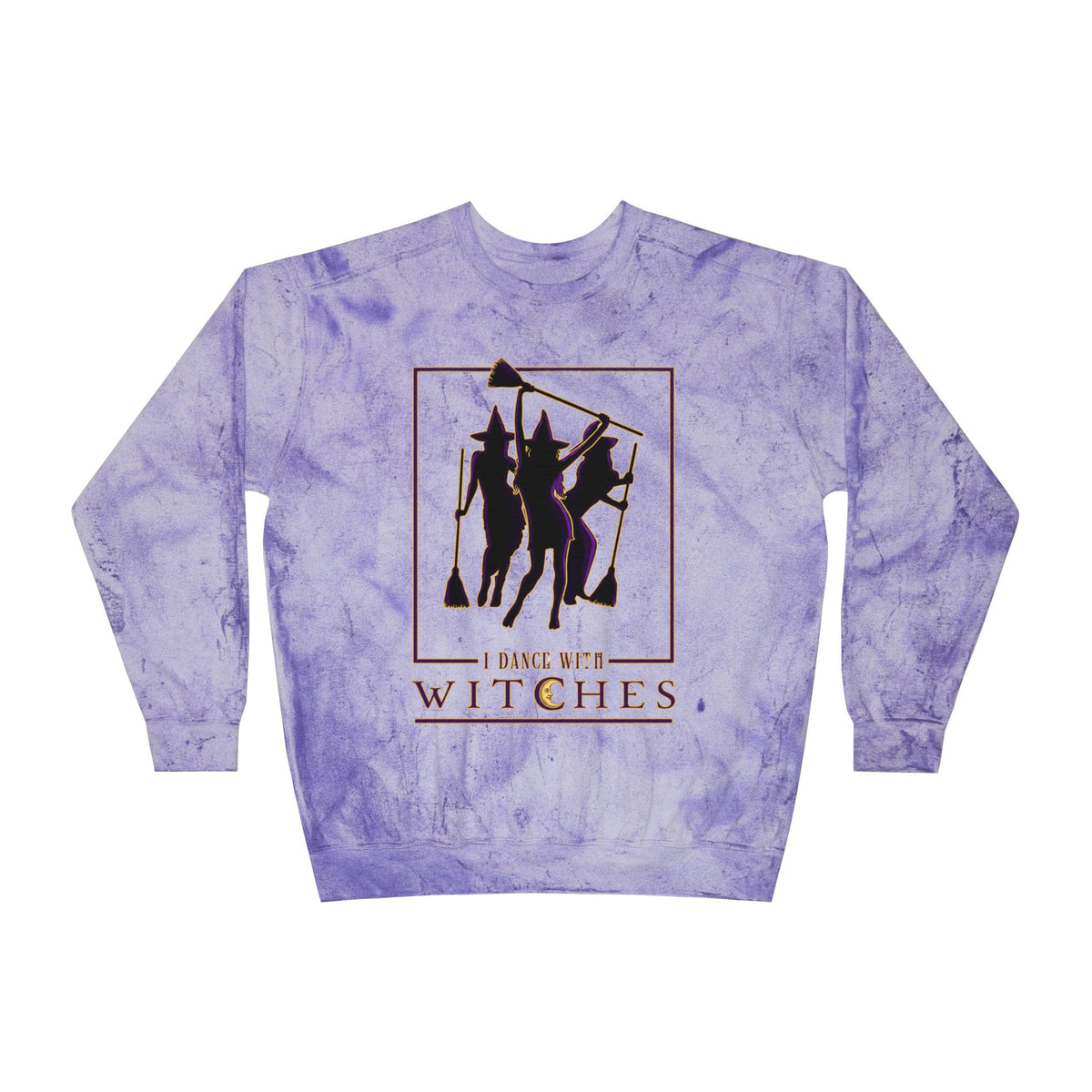 I Dance With Witches – Lavender Mineral Wash Crewneck