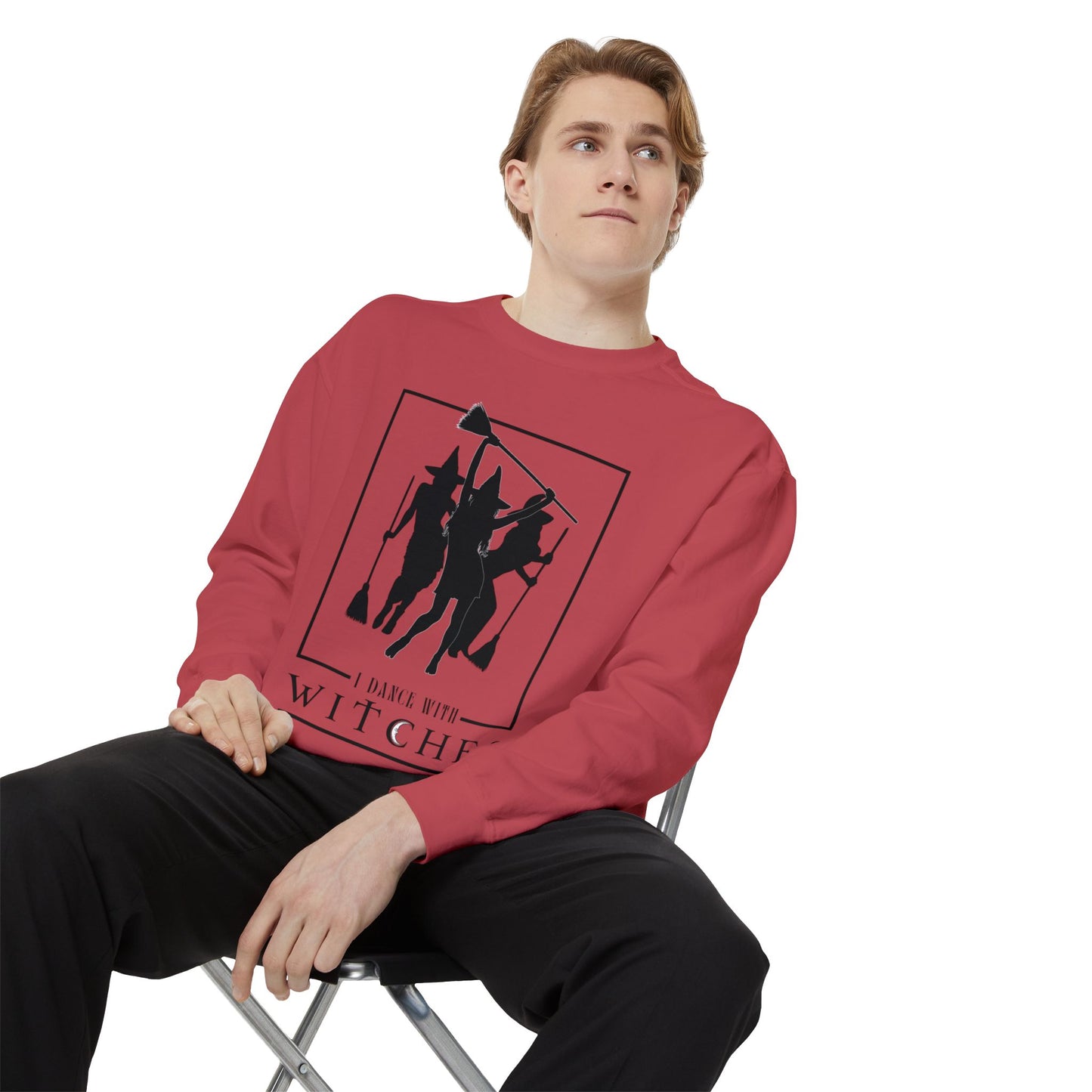 IDWW Unisex Garment-Dyed Sweatshirt