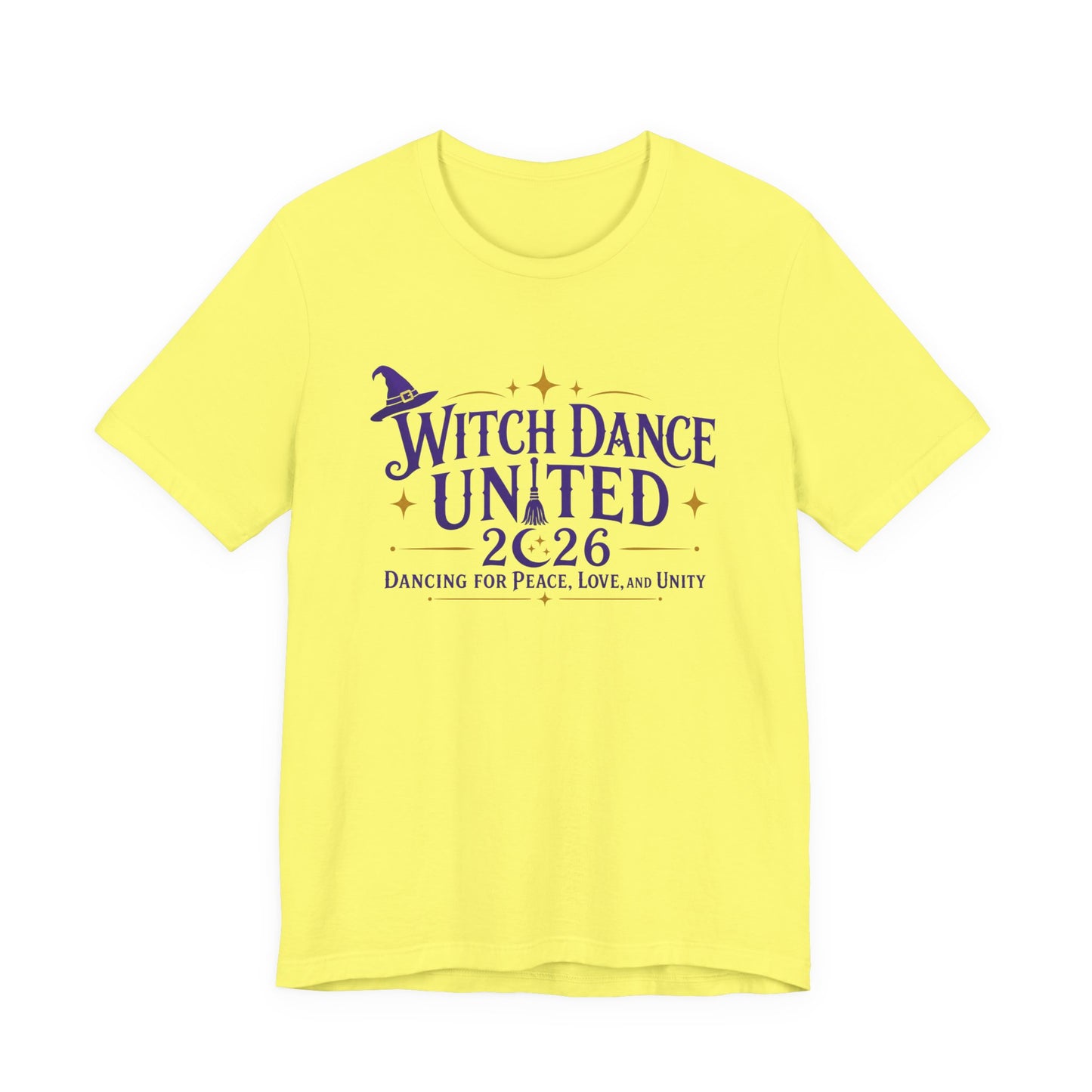 New & Updated Witch Dance United 2026 T-Shirt — Dancing for Peace, Love & Unity Tee