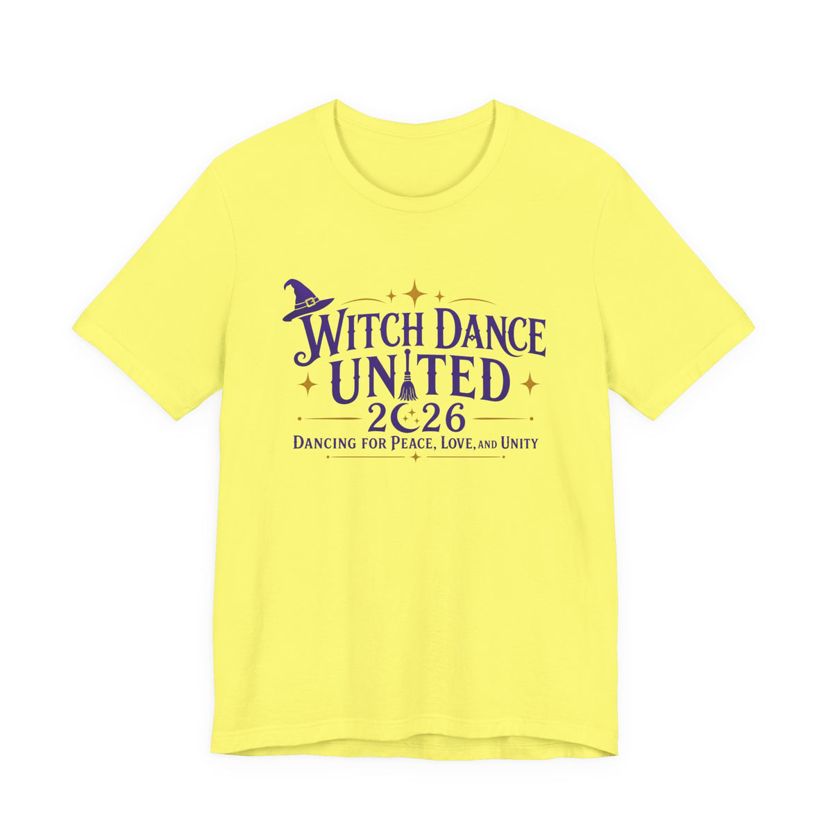 New & Updated Witch Dance United 2026 T-Shirt — Dancing for Peace, Love & Unity Tee