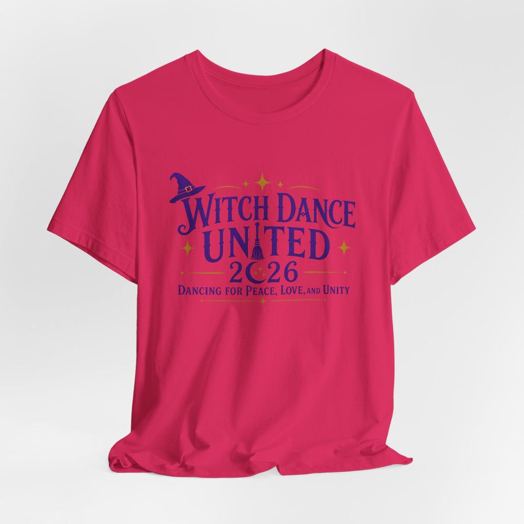 New & Updated Witch Dance United 2026 T-Shirt — Dancing for Peace, Love & Unity Tee