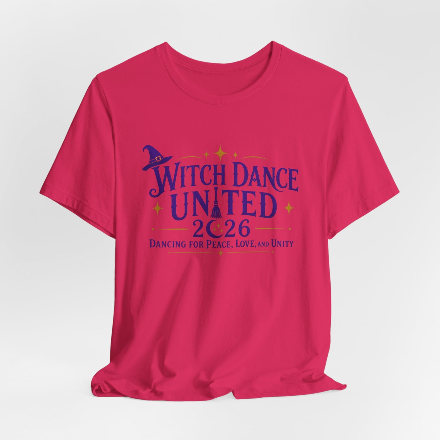 New & Updated Witch Dance United 2026 T-Shirt — Dancing for Peace, Love & Unity Tee