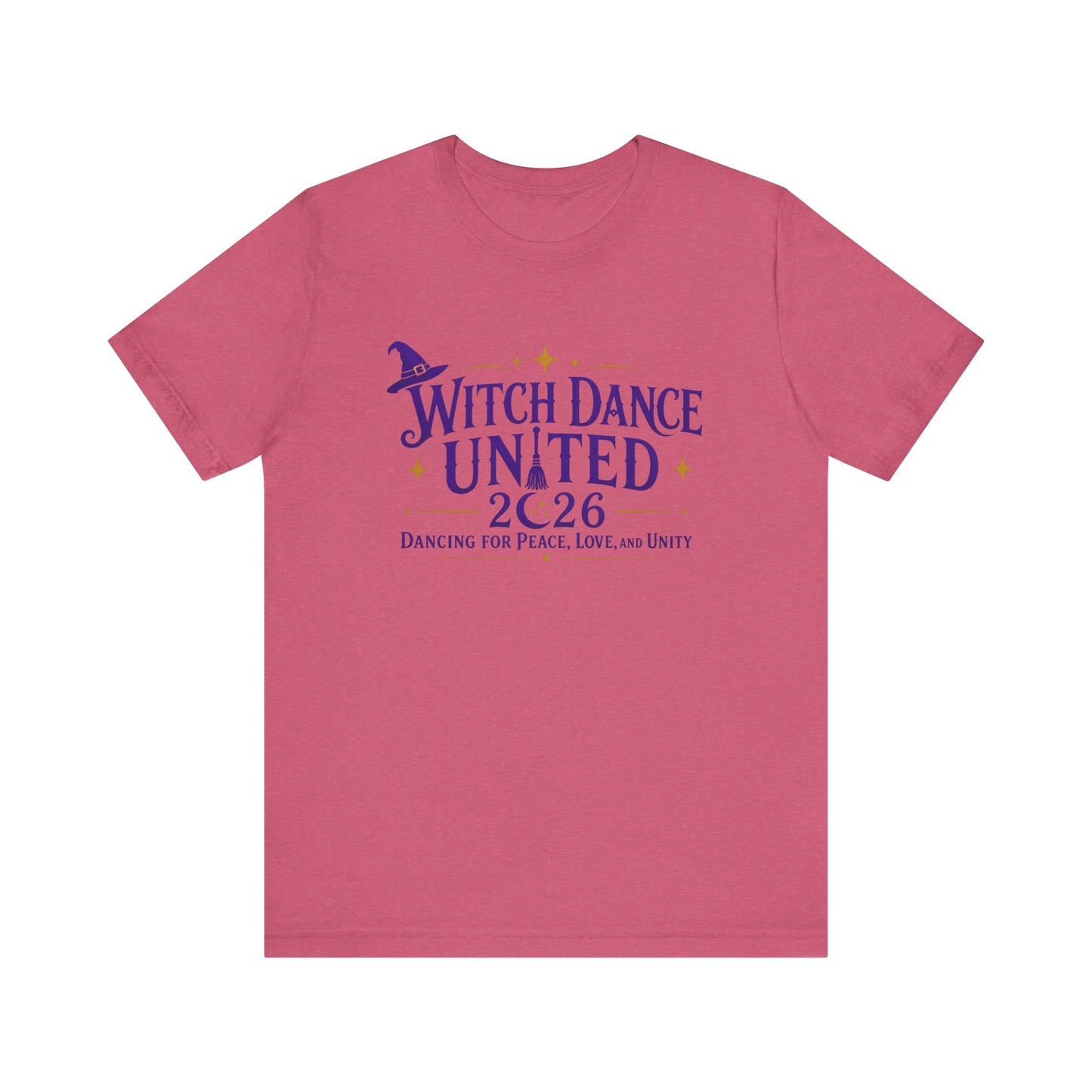 New & Updated Witch Dance United 2026 T-Shirt — Dancing for Peace, Love & Unity Tee