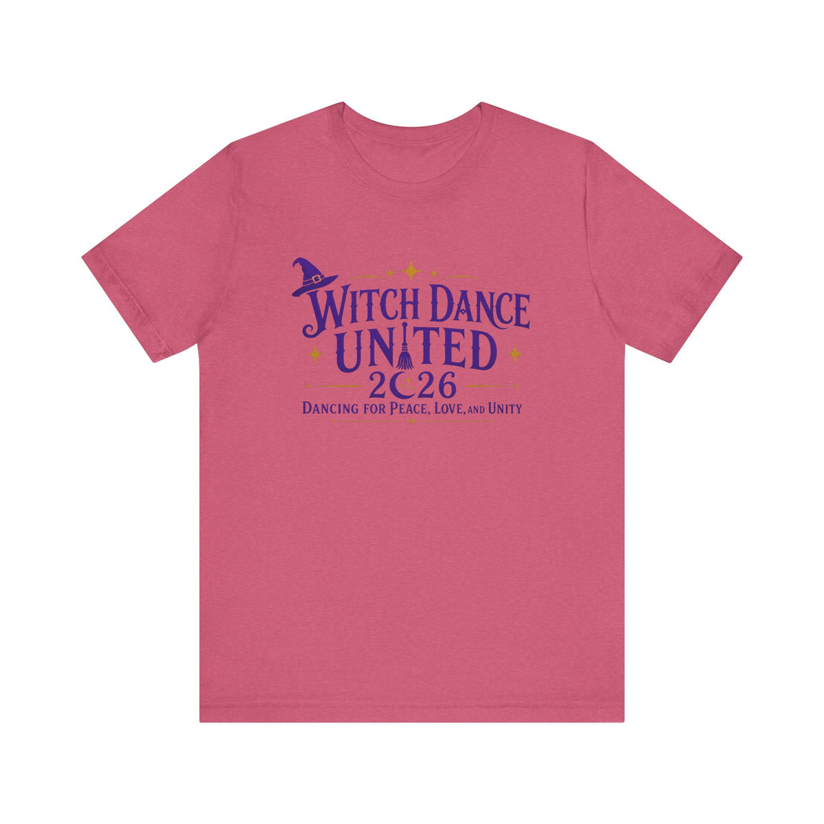 New & Updated Witch Dance United 2026 T-Shirt — Dancing for Peace, Love & Unity Tee