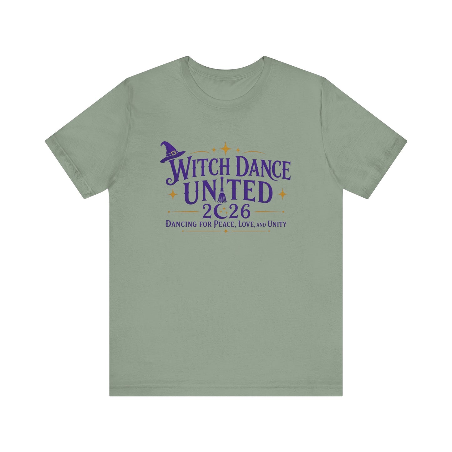 New & Updated Witch Dance United 2026 T-Shirt — Dancing for Peace, Love & Unity Tee