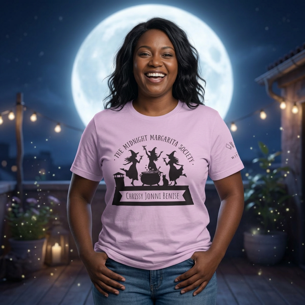 The Midnight Margarita Society — Personalized Witchy Sisters Tee