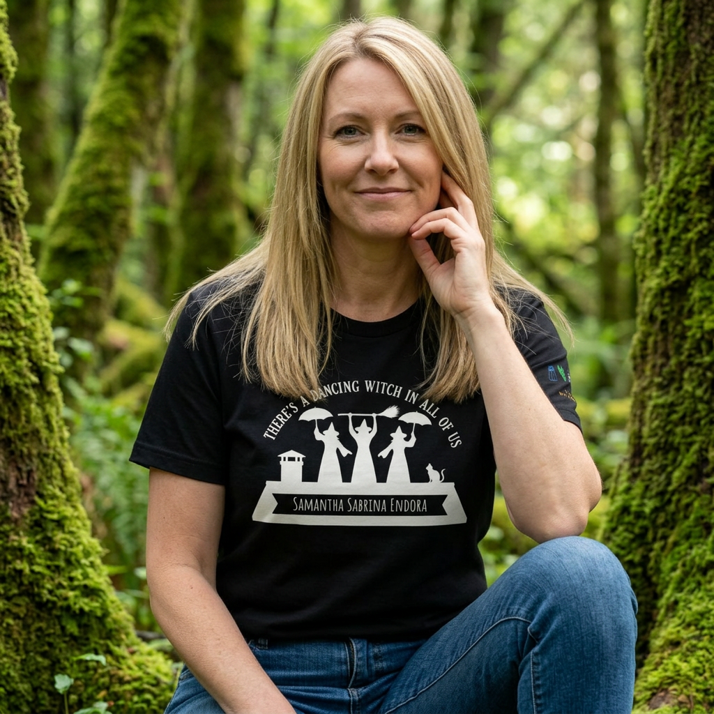 Power of Three "There’s a Dancing Witch in All of Us" — Personalized Tee