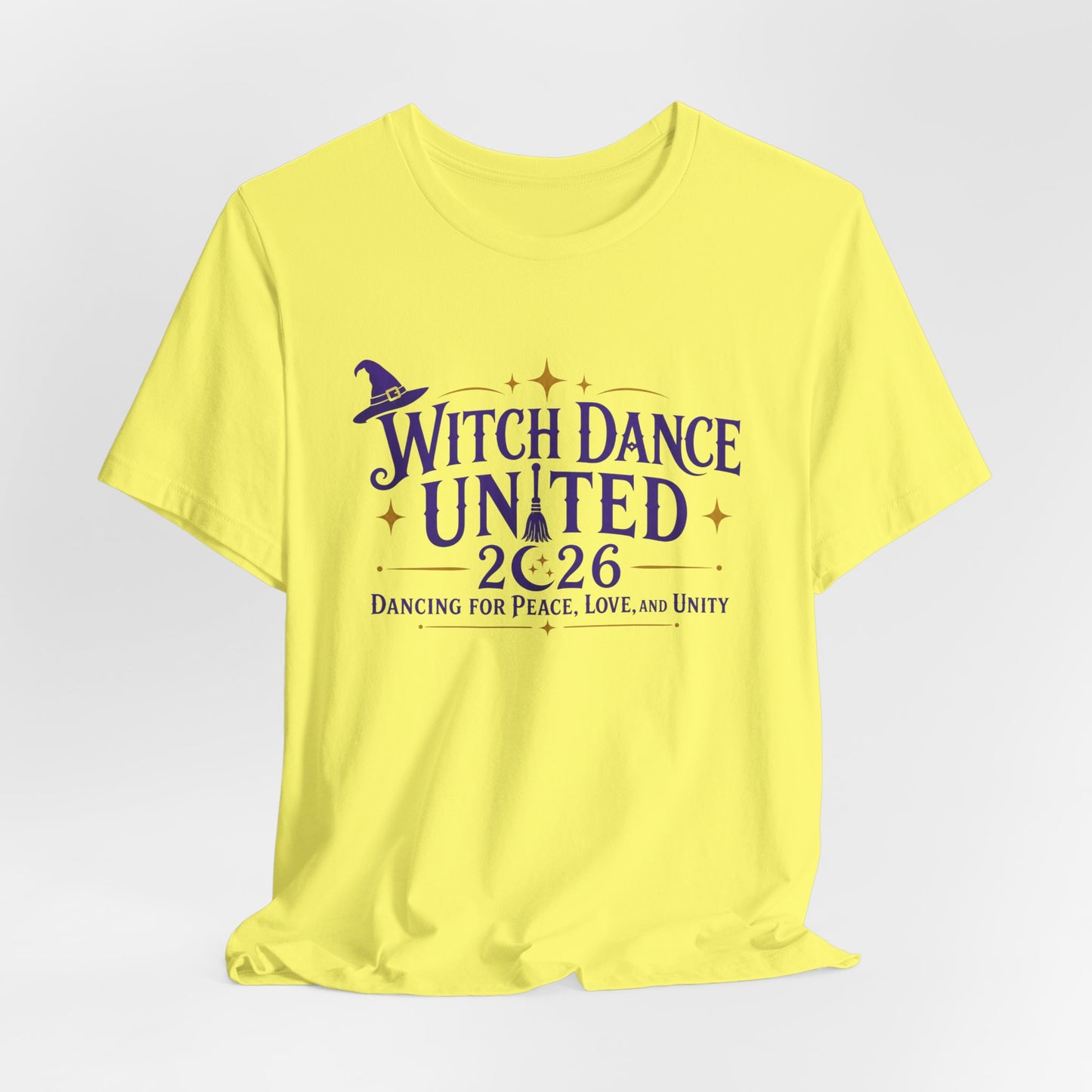 New & Updated Witch Dance United 2026 T-Shirt — Dancing for Peace, Love & Unity Tee